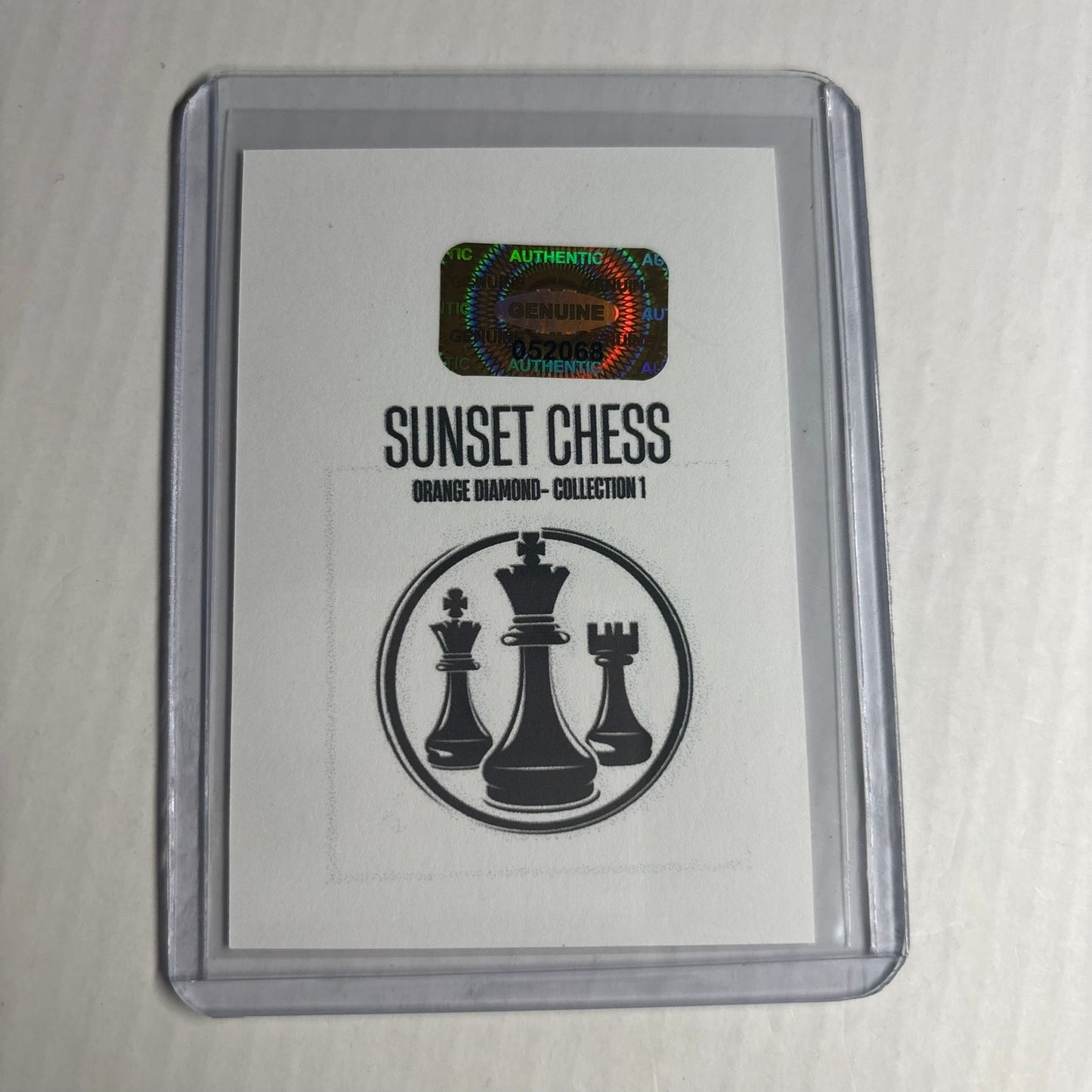 Orange Diamond Collection 1 - Trading Card