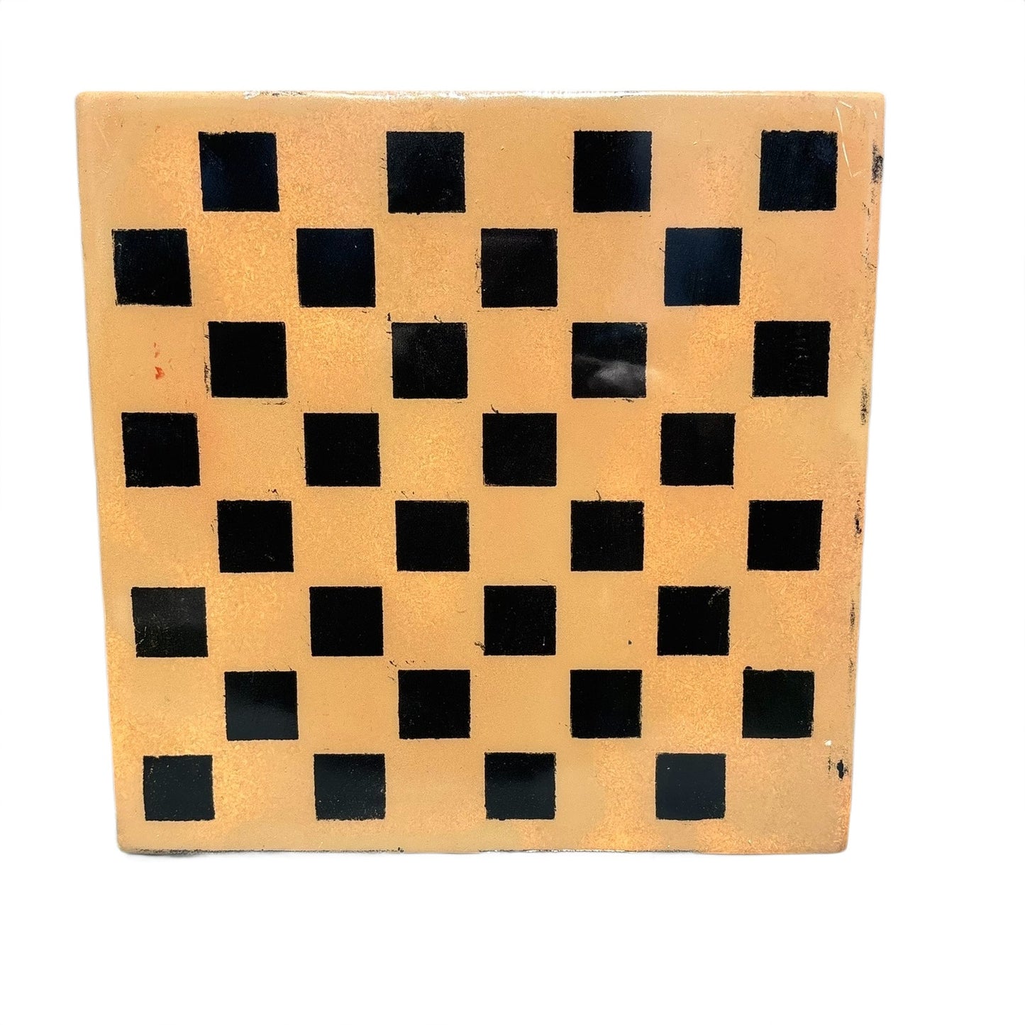 Simple Brown - Resin Coated Chess Board