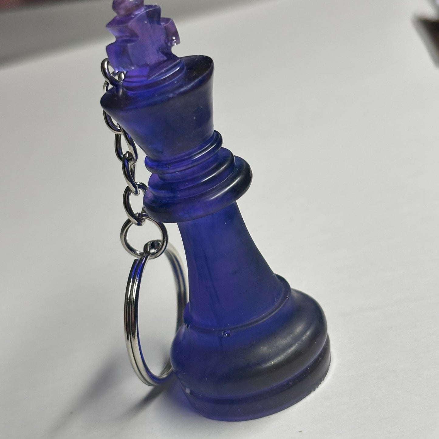 Purple King - Handmade Resin Keychain