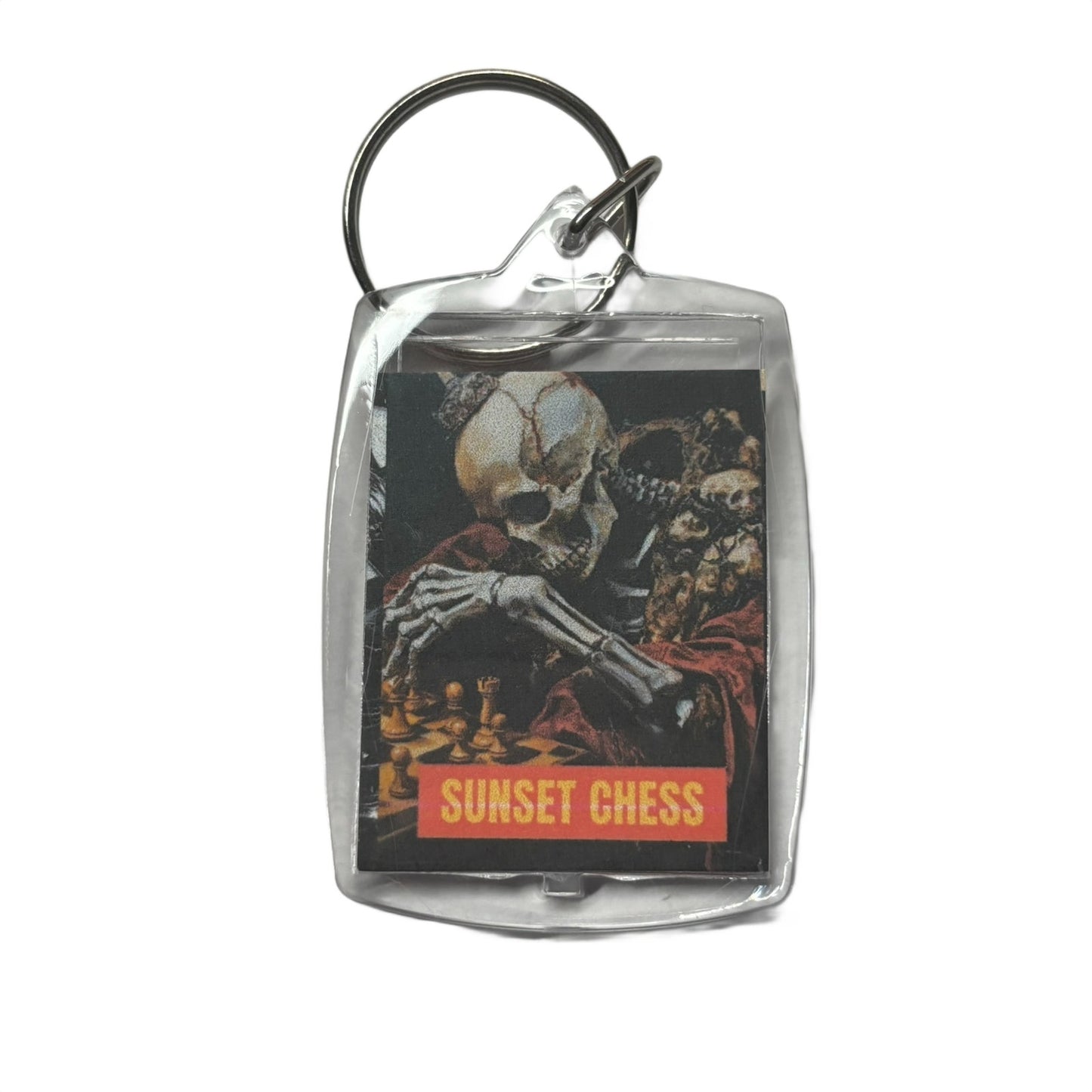 The Dead King - Chess  Photo Keychain