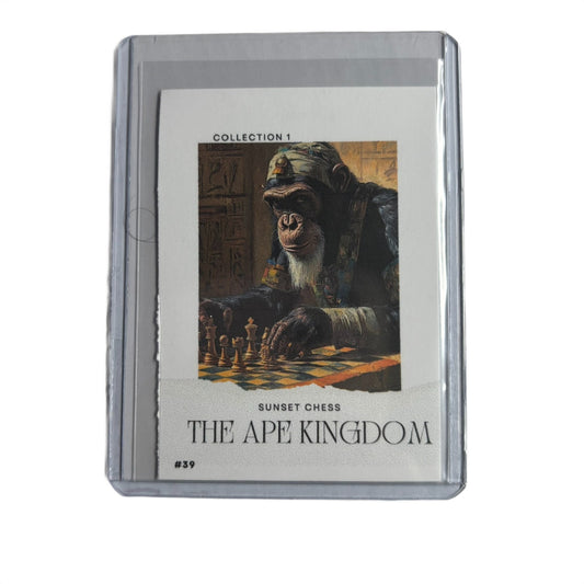 The Ape Kingdom Collection 1 Card #39 - Scrapbook Trading Card