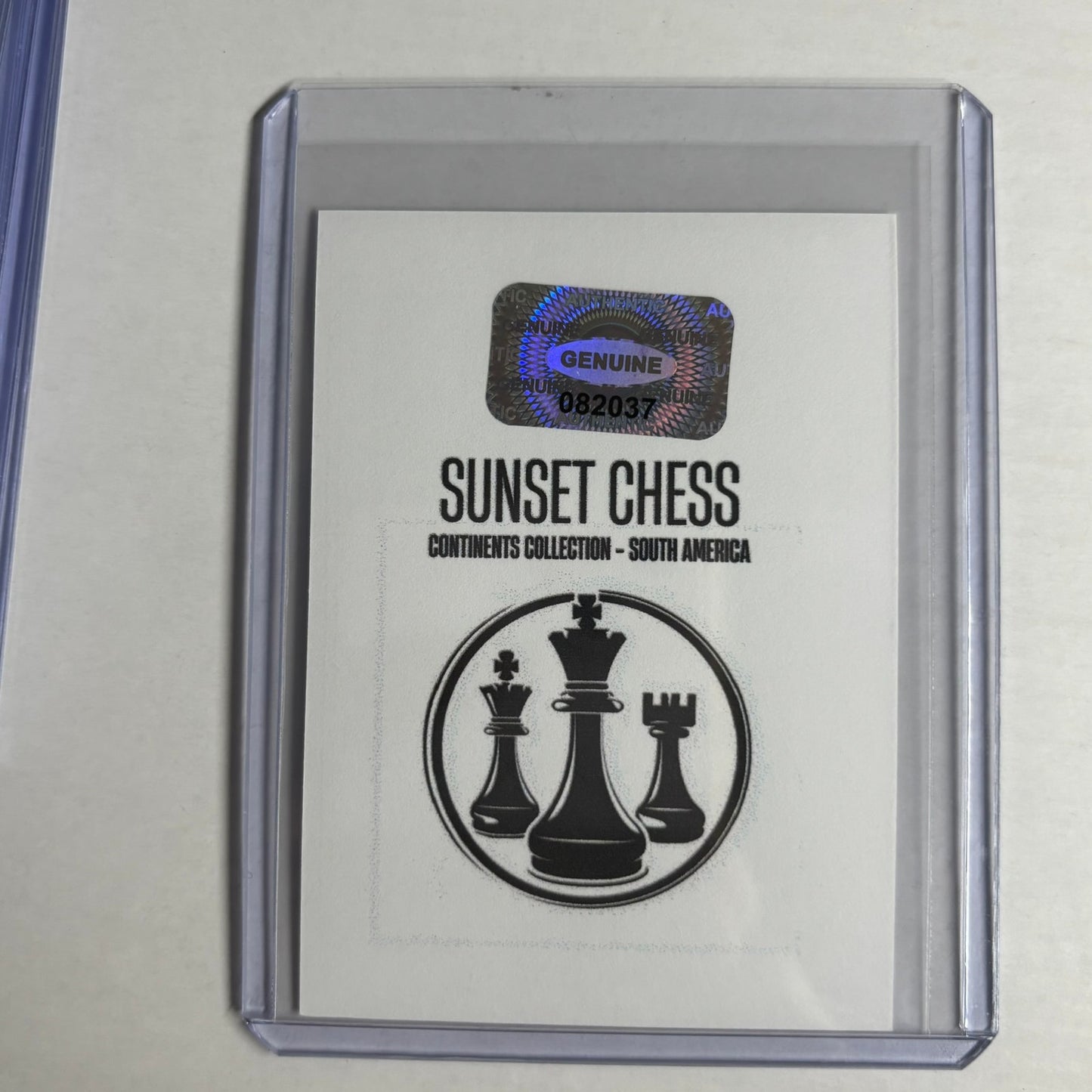 South America Collection - Trading Card