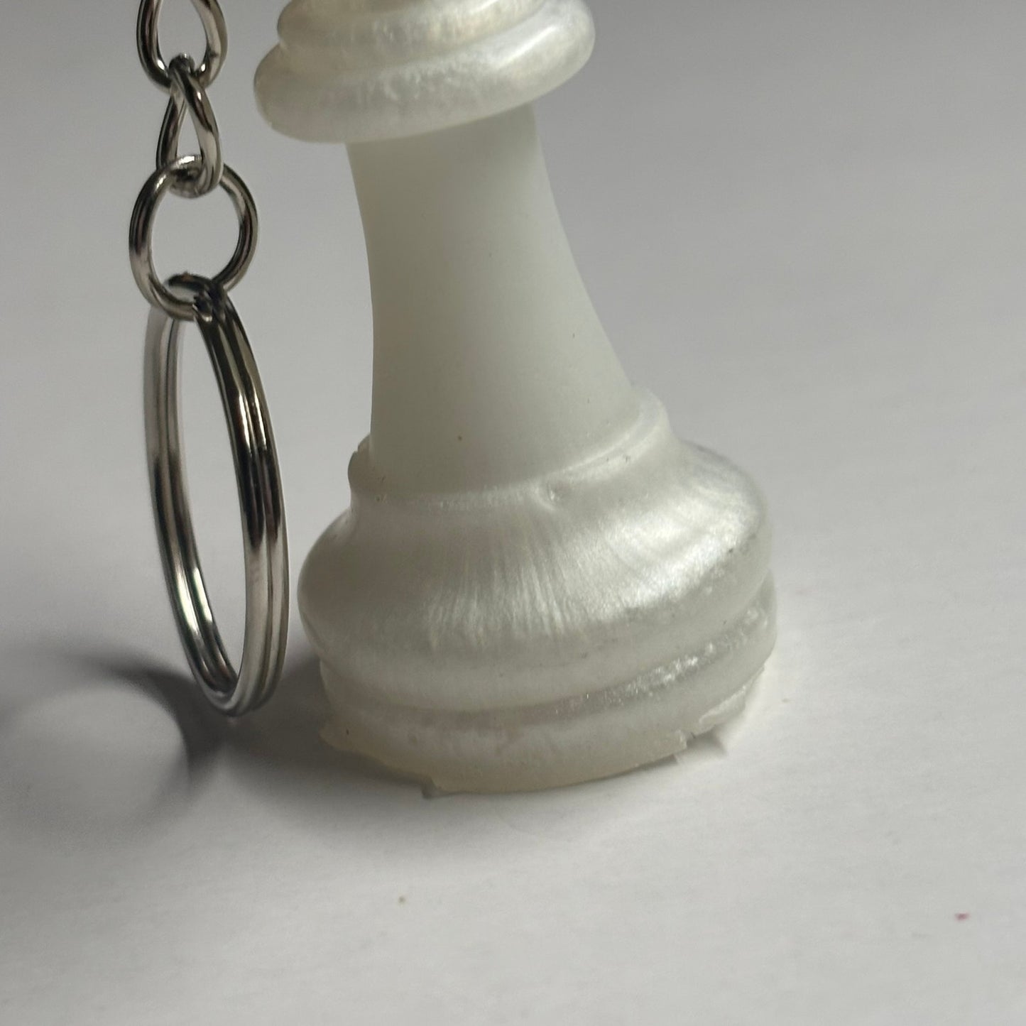 White King - Handmade Resin Keychain