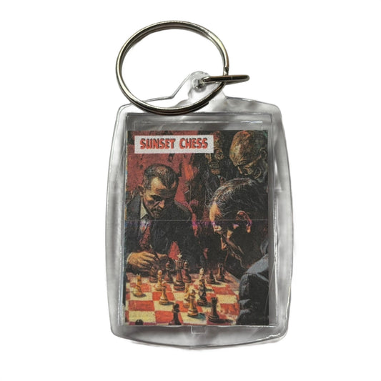 The Backroom - Chess  Photo Keychain