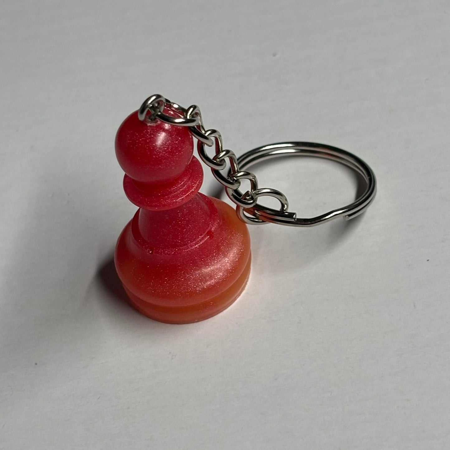 Red Pawn - Handmade Resin Keychain