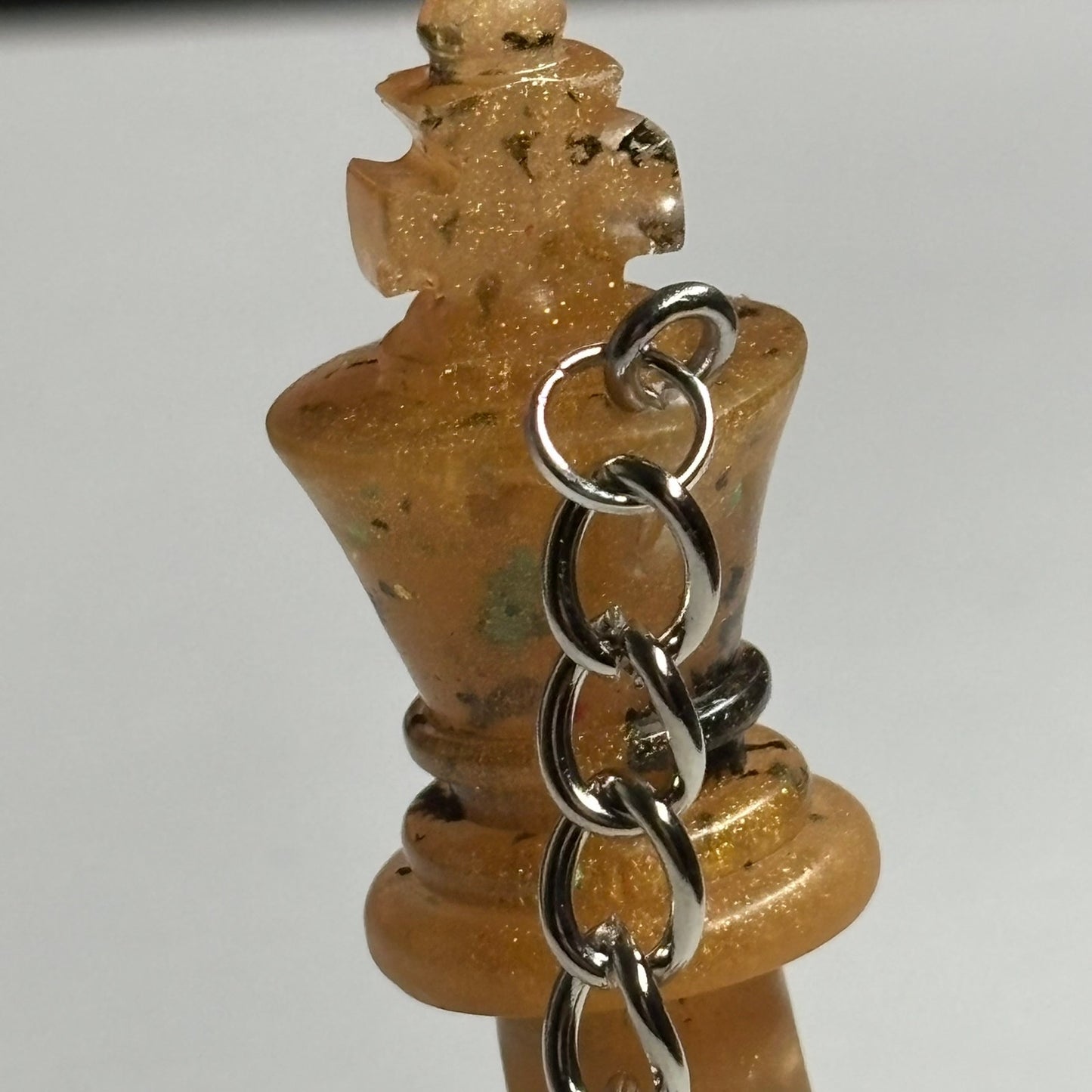 Spotted Yellow King - Handmade Resin Keychain
