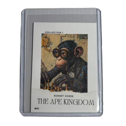 The Ape Kingdom Collection 1 Card #01 - Scrapbook Trading Card