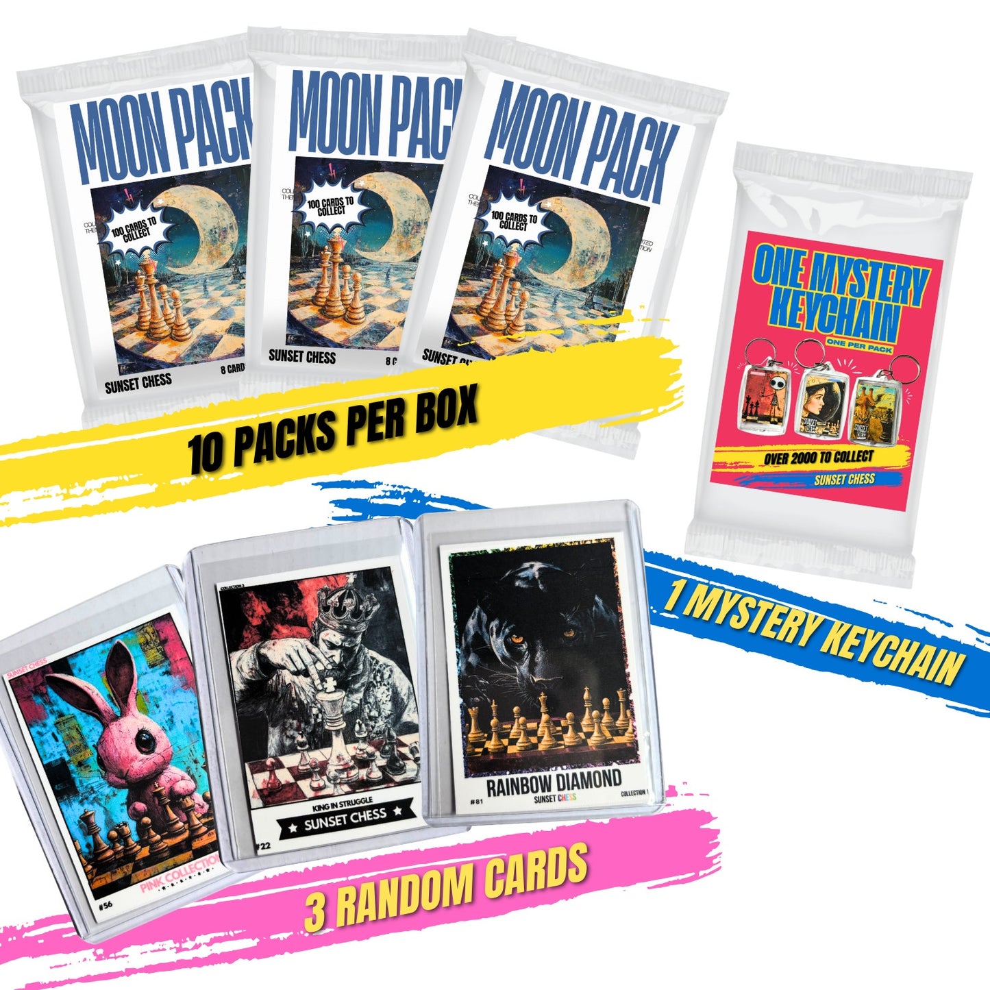 Moon Pack Trading Cards - Mini Box Collection