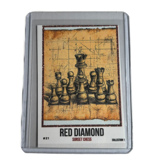 Red Diamond Collection 1 Card #21 - Scrapbook Trading Card