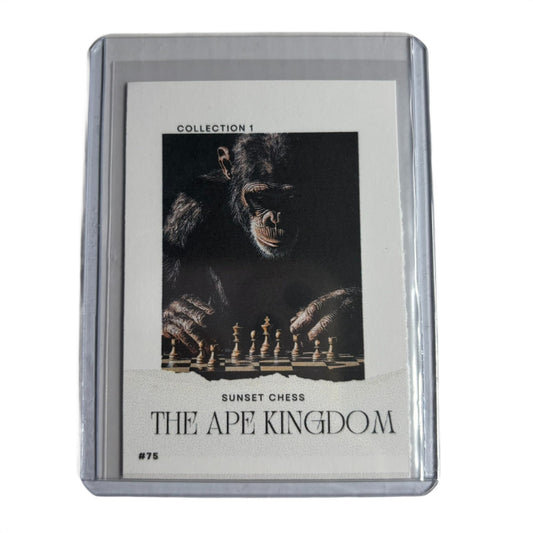 The Ape Kingdom Collection 1 Card #75 - Scrapbook Trading Card
