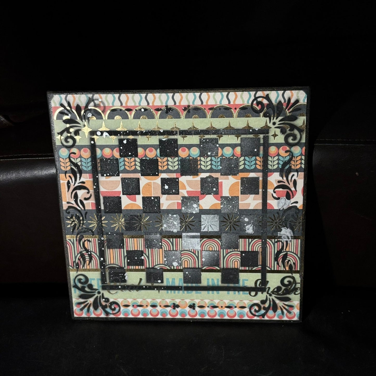 Vintage Culture - Scrapbook Chess Board