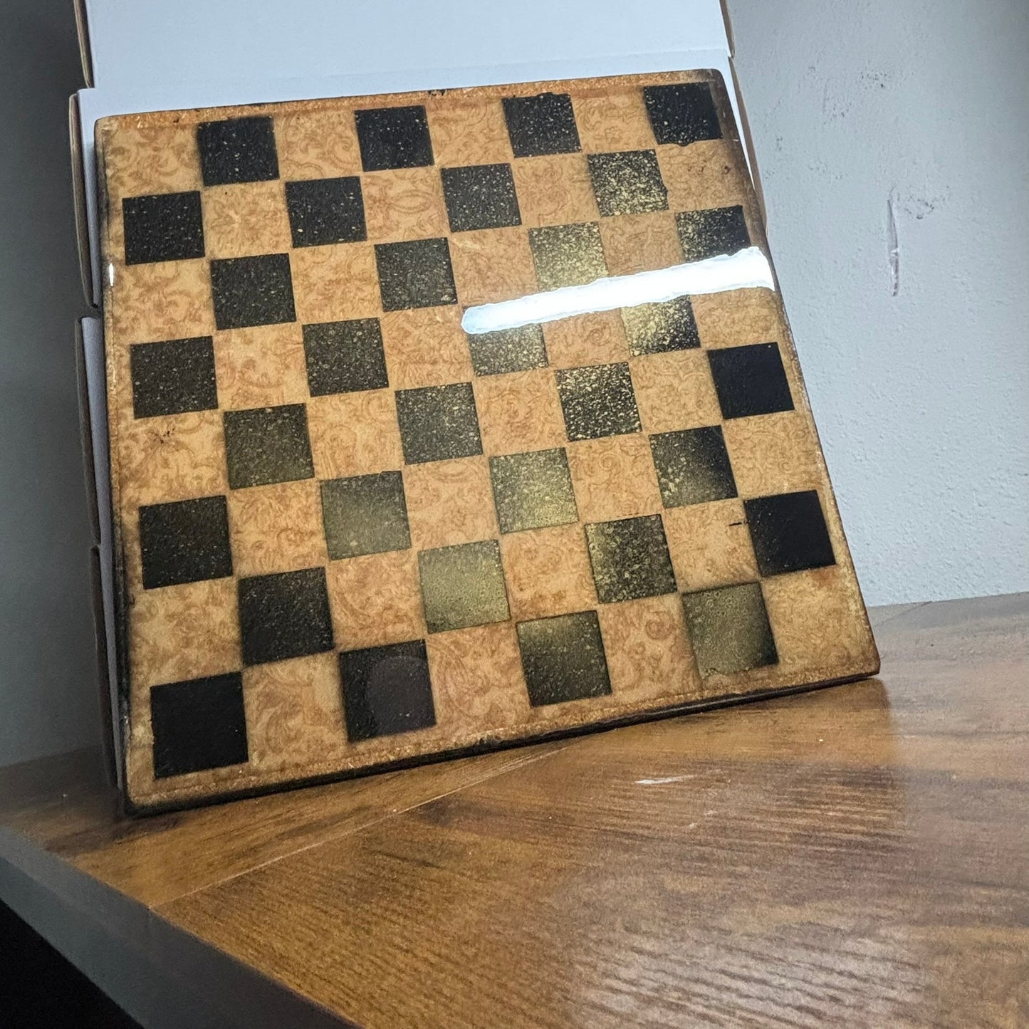 Classic Yellow - Resin Coated Chess Board