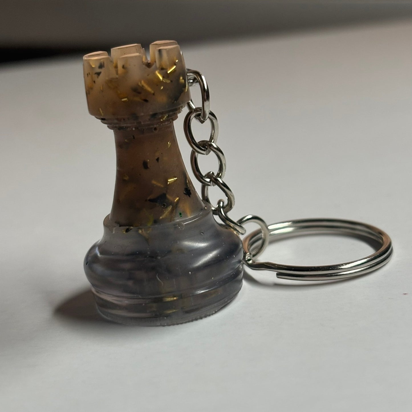 Royal Brown - Handmade Resin Keychain