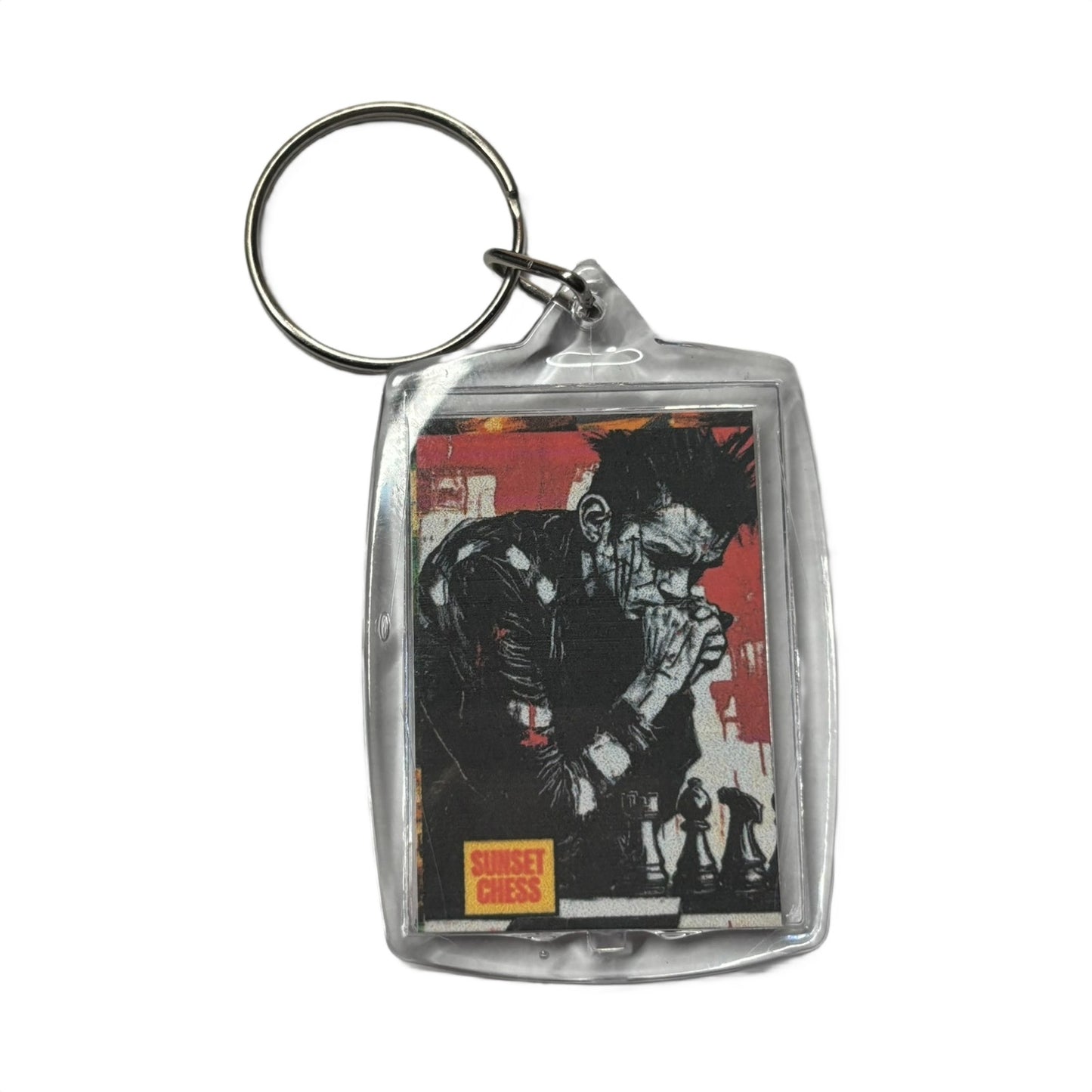 Deep Thoughts - Chess  Photo Keychain