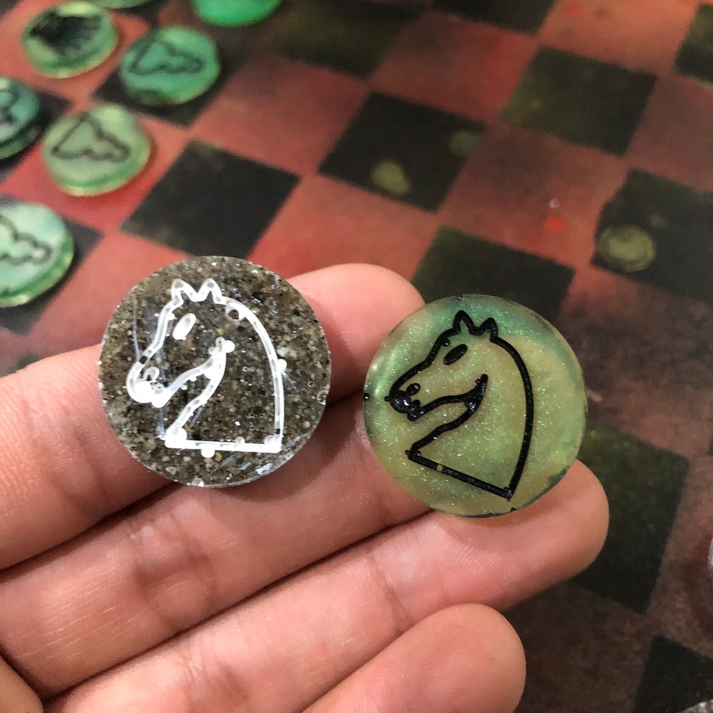 Toxic War - Painted Chess Set