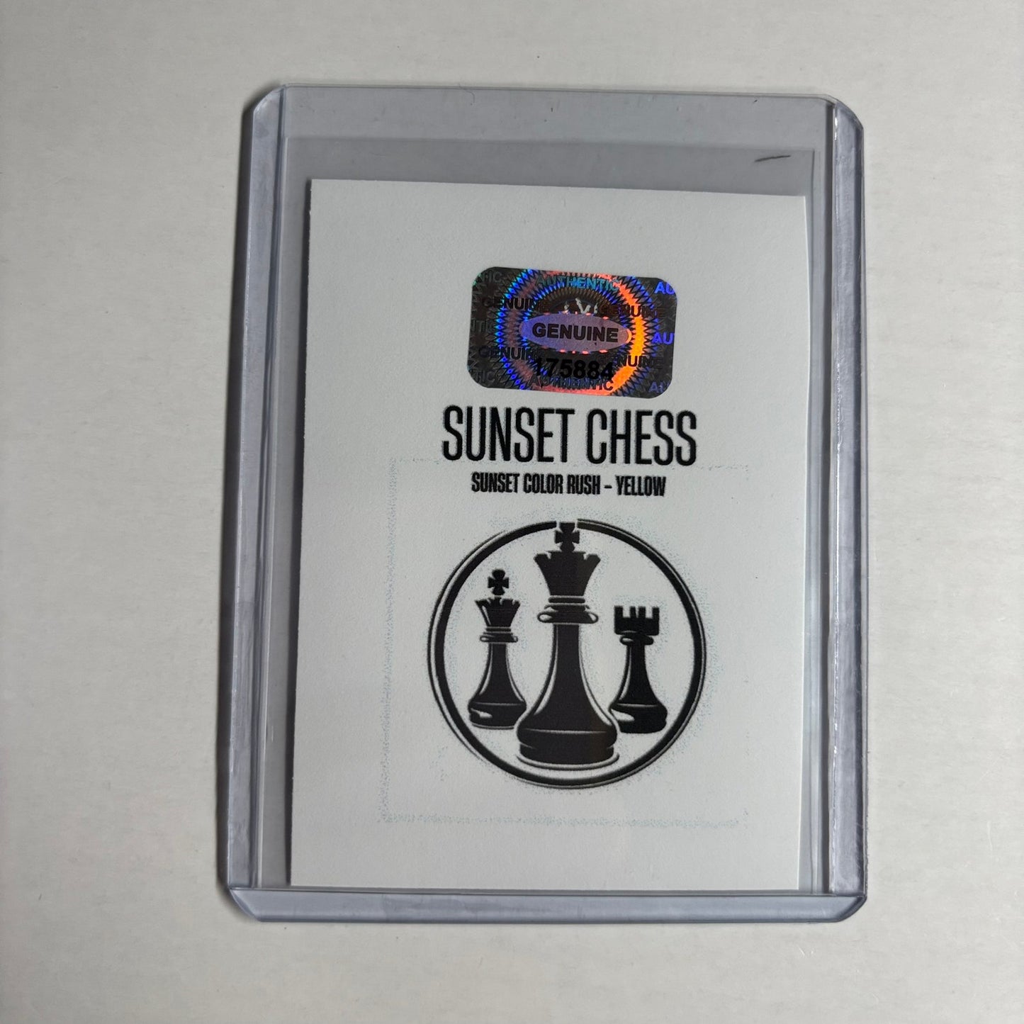 Yellow Collection - Trading Card