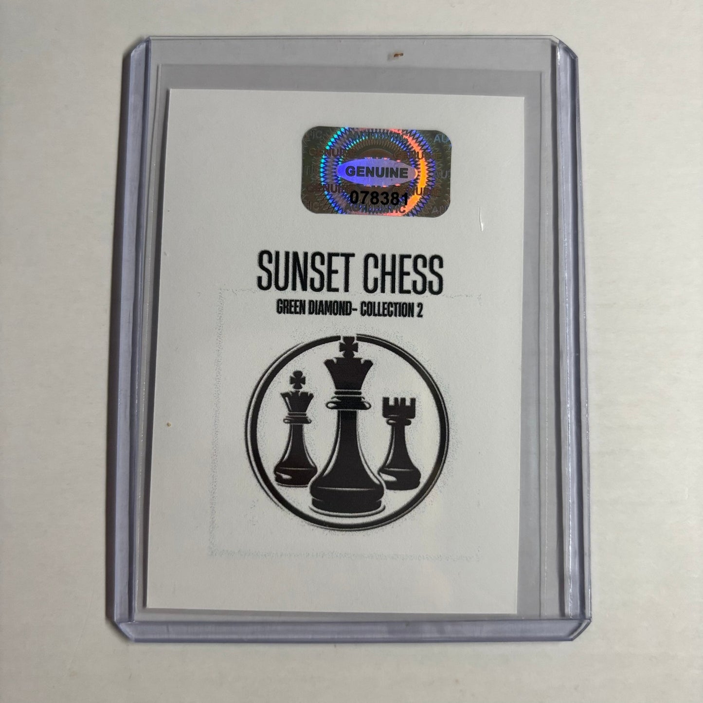 Green Diamond Collection 2 - Trading Card
