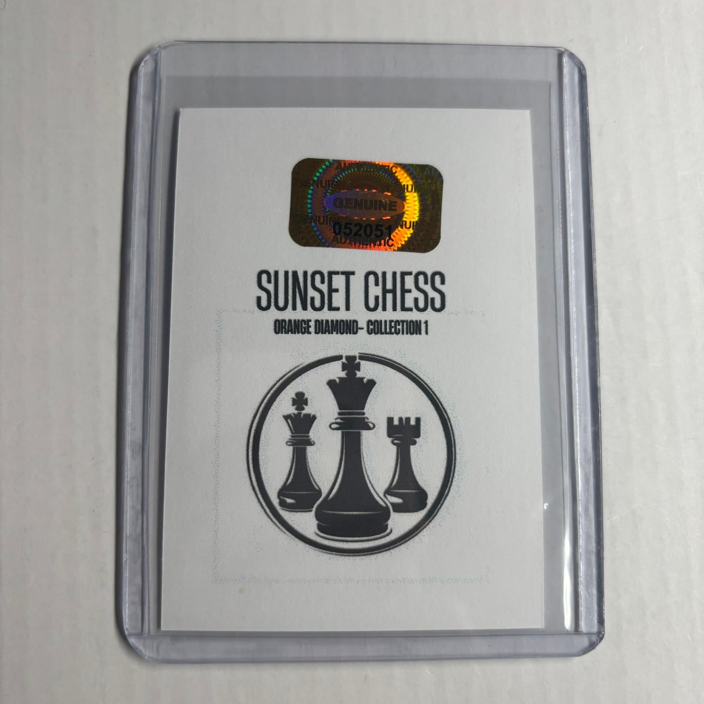 Orange Diamond Collection 1 - Trading Card