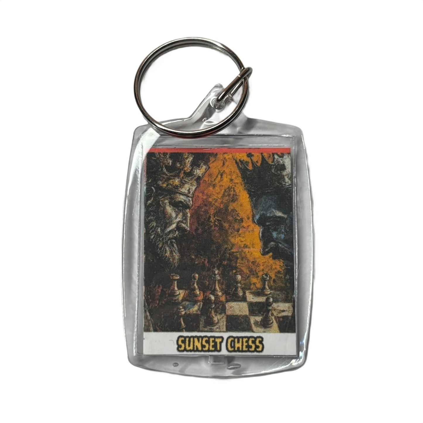 Face Off - Chess  Photo Keychain