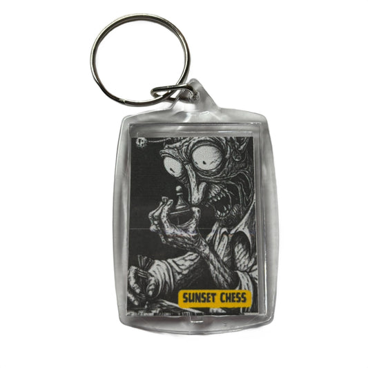 Mad Lad - Chess  Photo Keychain