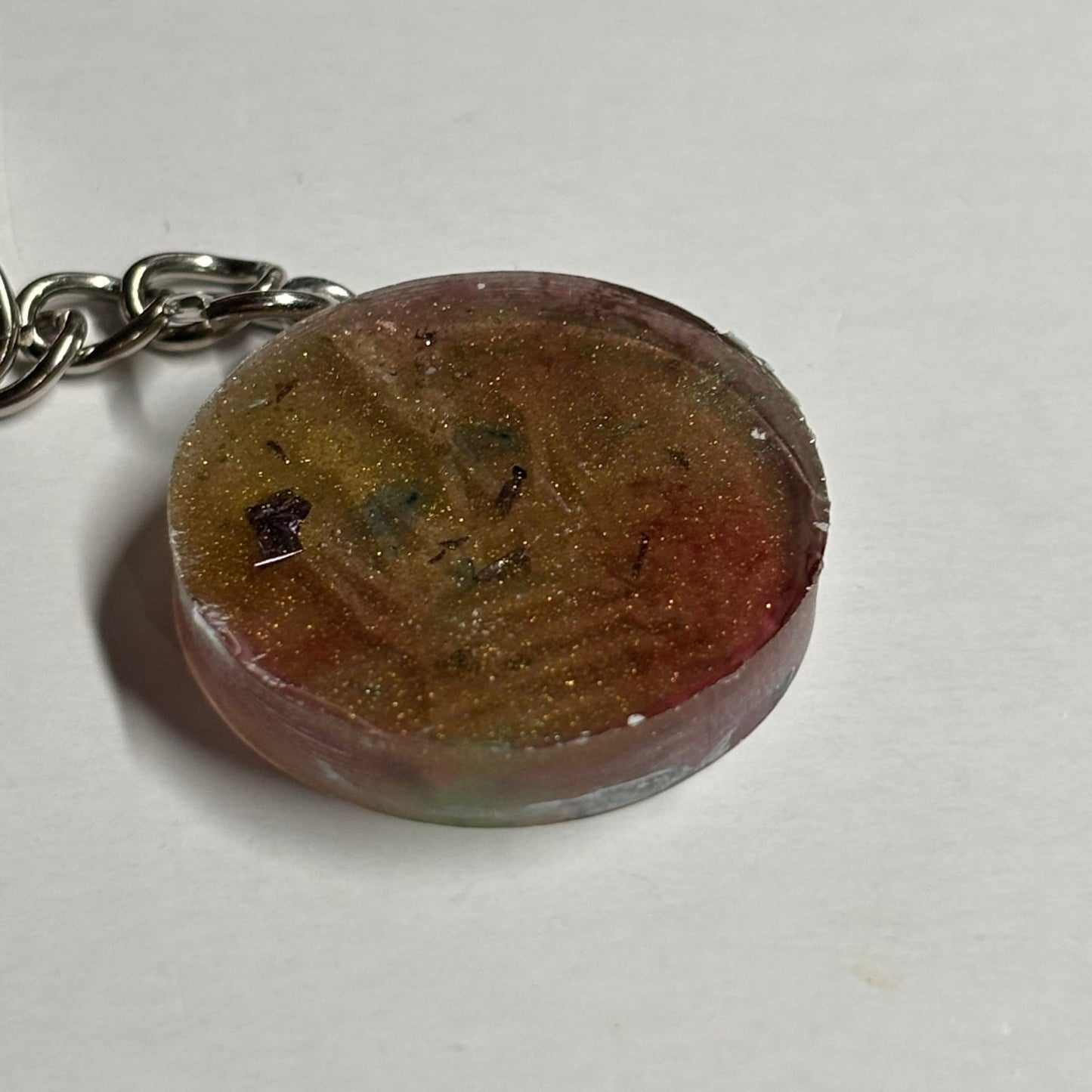 Mystic Queen Handmade Resin Keychain - Flat Edition