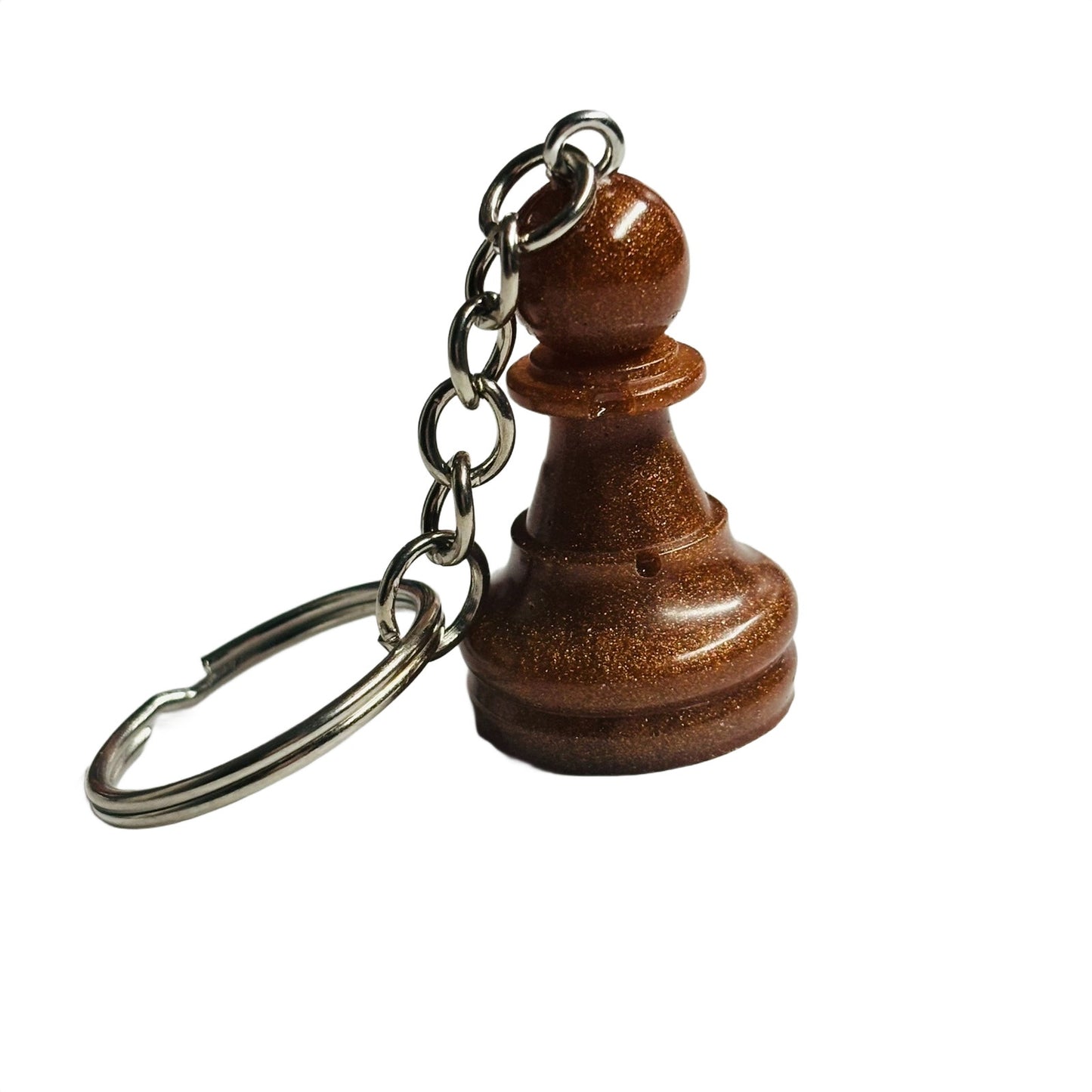 Brown Pawn - Handmade Resin Keychain