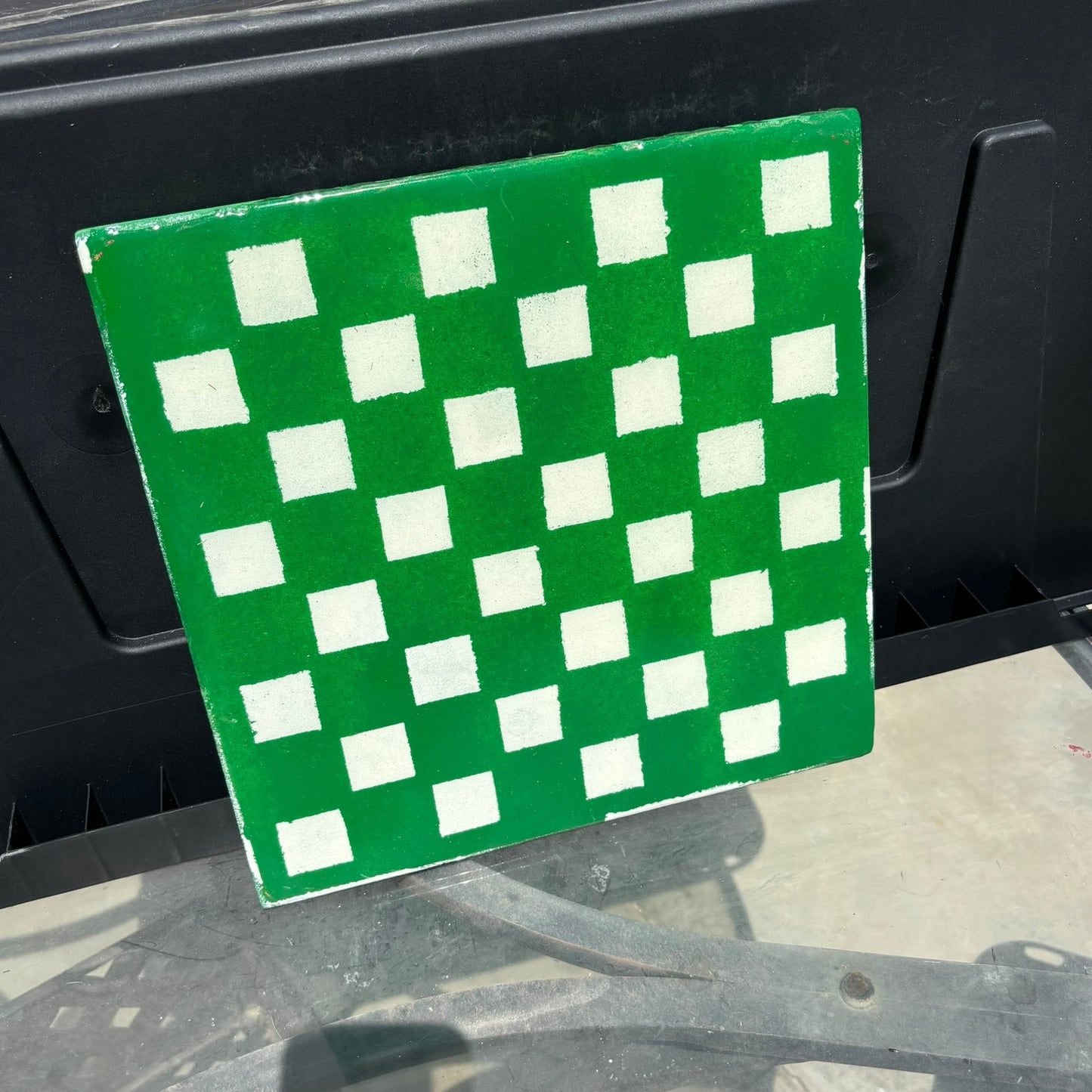 Simple Green - Resin Coated Chess Board