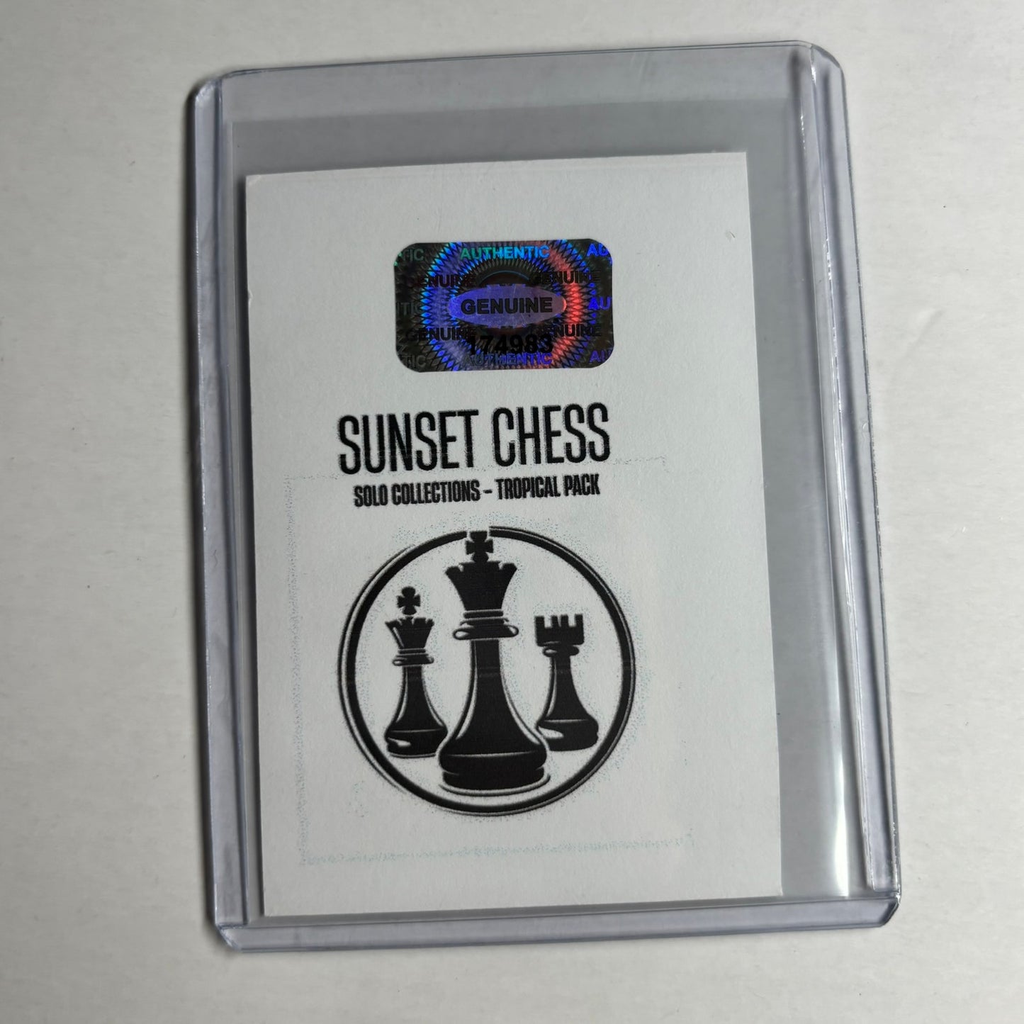 Tropical Collection - Trading Card
