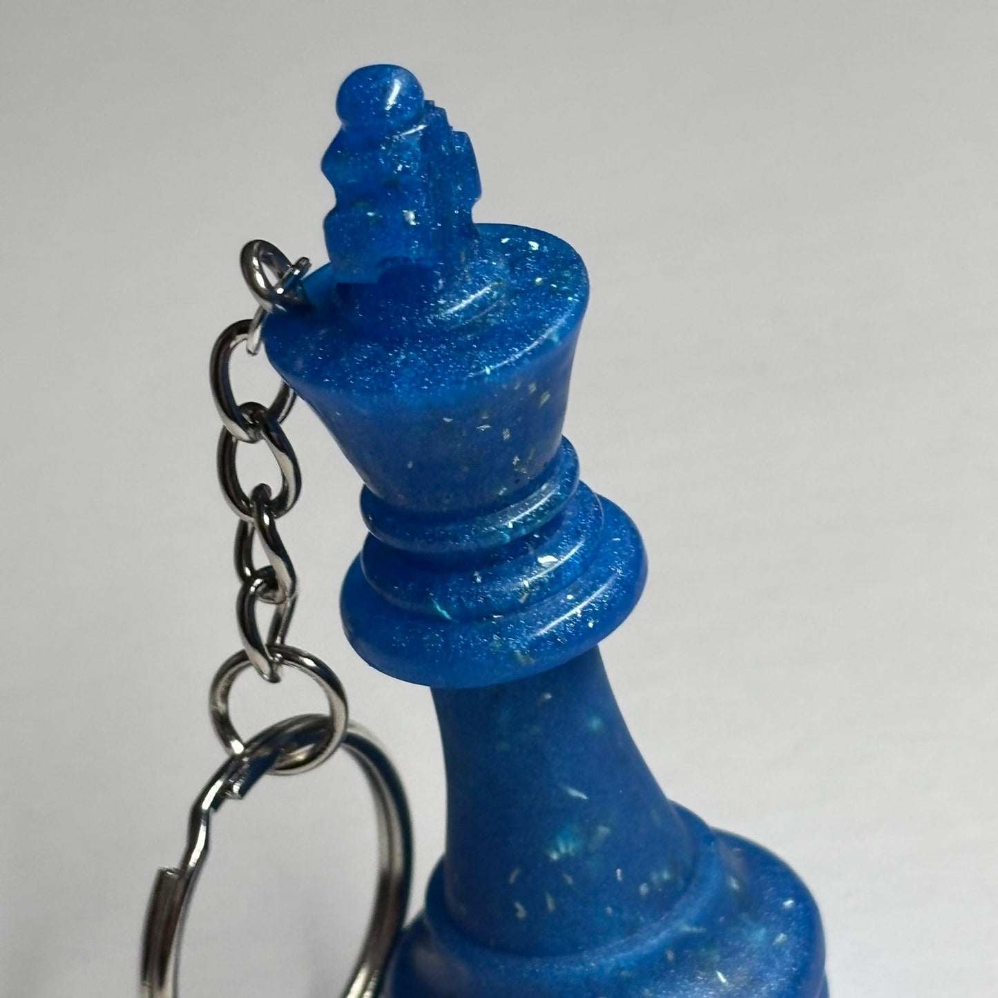Blue King - Handmade Resin Keychain