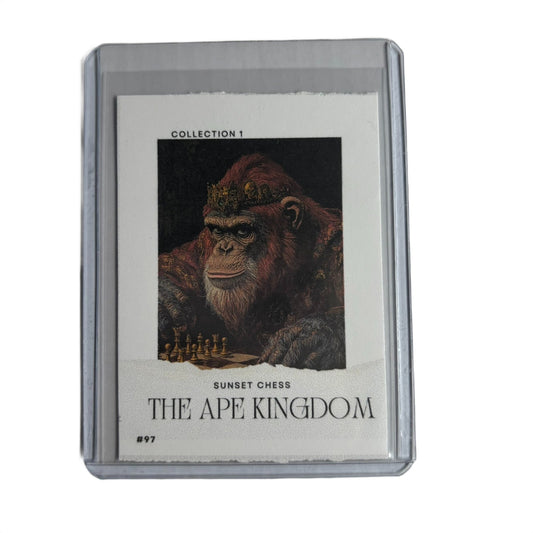 The Ape Kingdom Collection 1 Card #97 - Scrapbook Trading Card