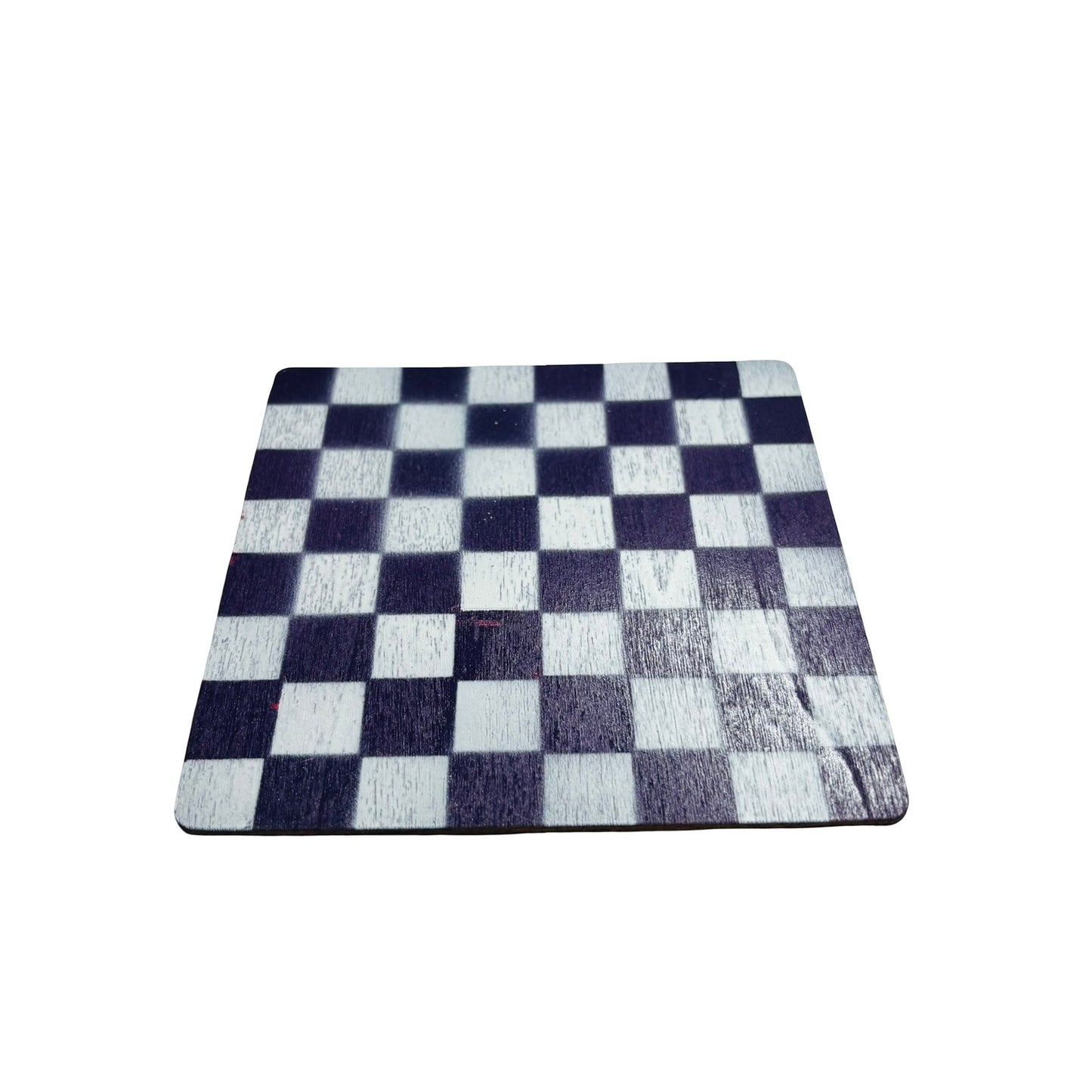 Dark Purple & White - Mini Chess Set