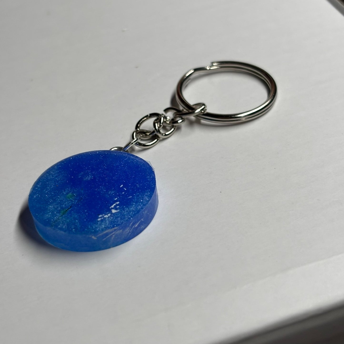 Blue Pawn - Handmade Resin Keychain