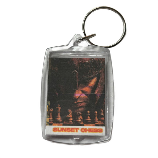Red Spartan - Chess  Photo Keychain