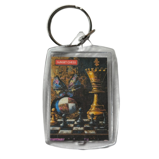 Extraordinary King - Chess  Photo Keychain