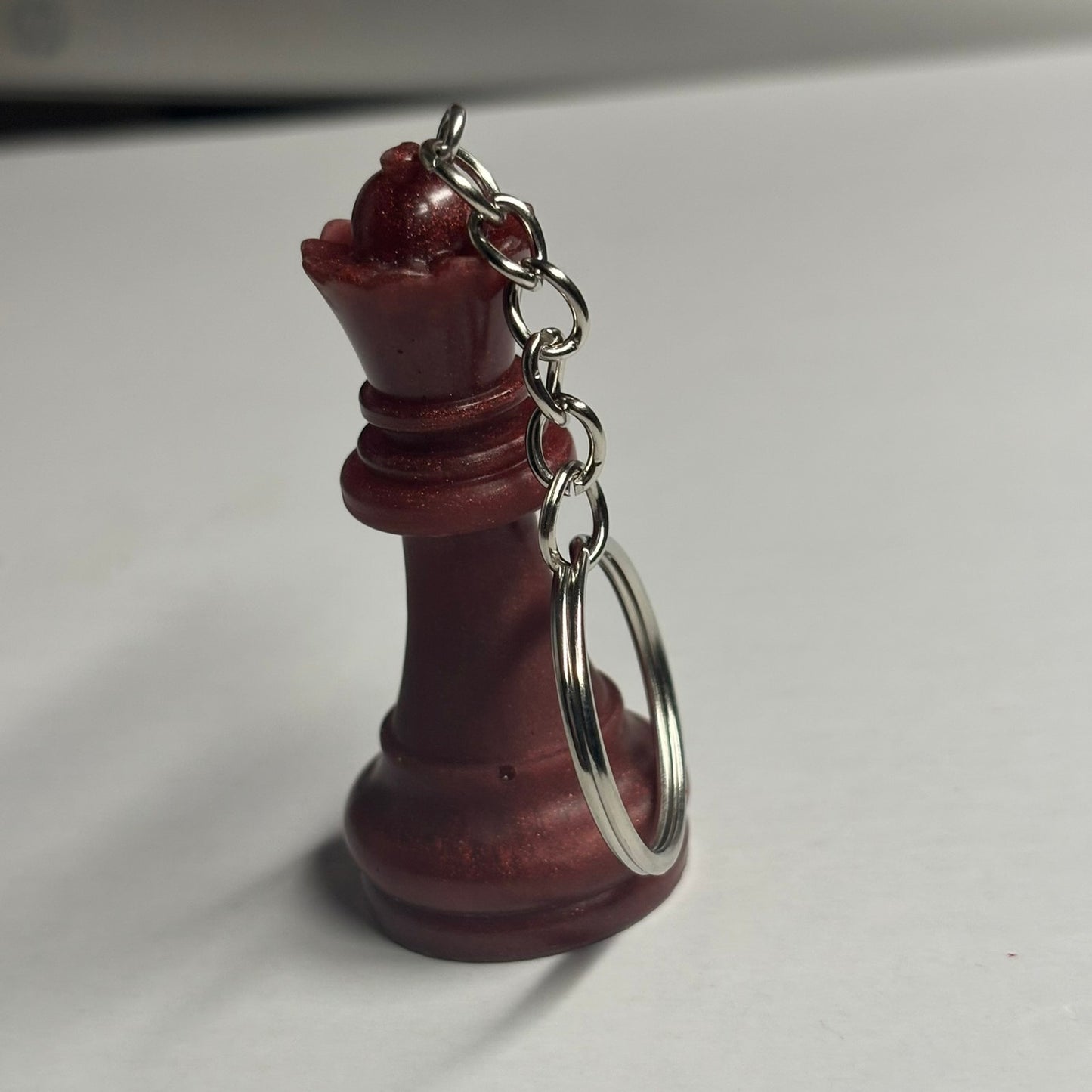 Bronze Red Queen - Handmade Resin Keychain