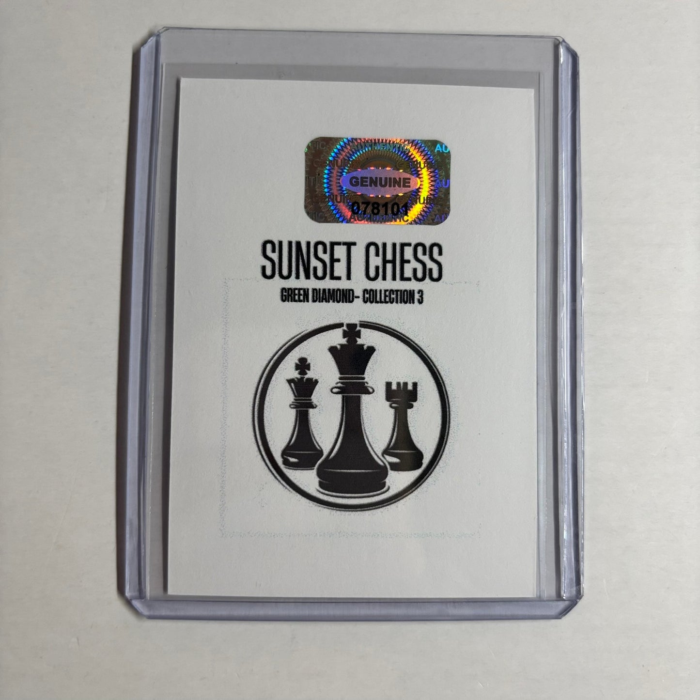 Green Diamond Collection 3 - Trading Card