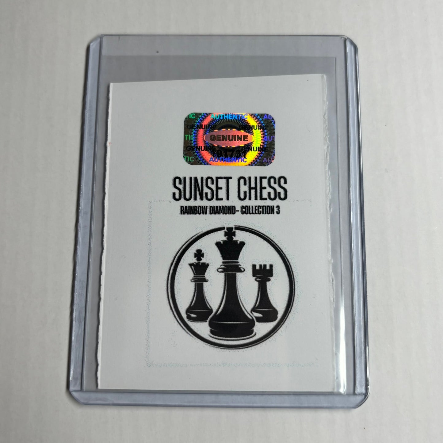 Rainbow Diamond Collection 3 Card #20 - Scrapbook Trading Card