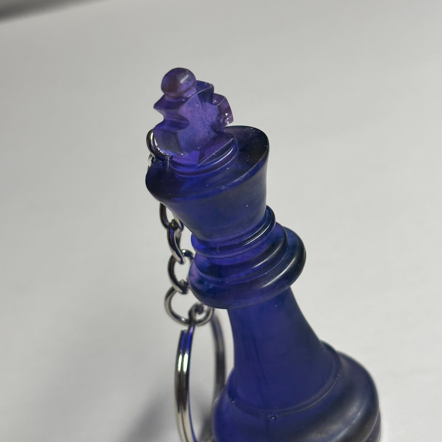Purple King - Handmade Resin Keychain