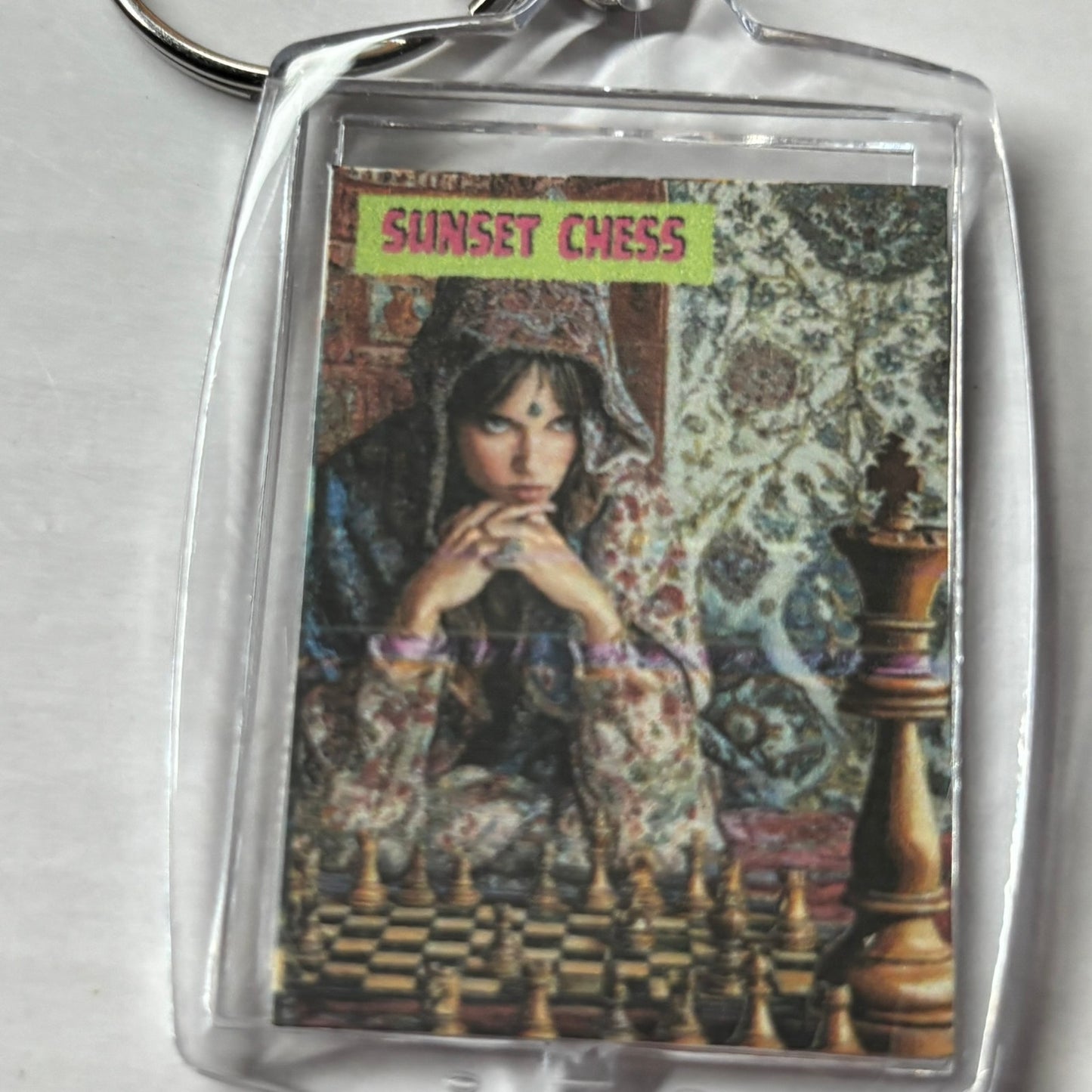 King Destroyer - Chess  Photo Keychain