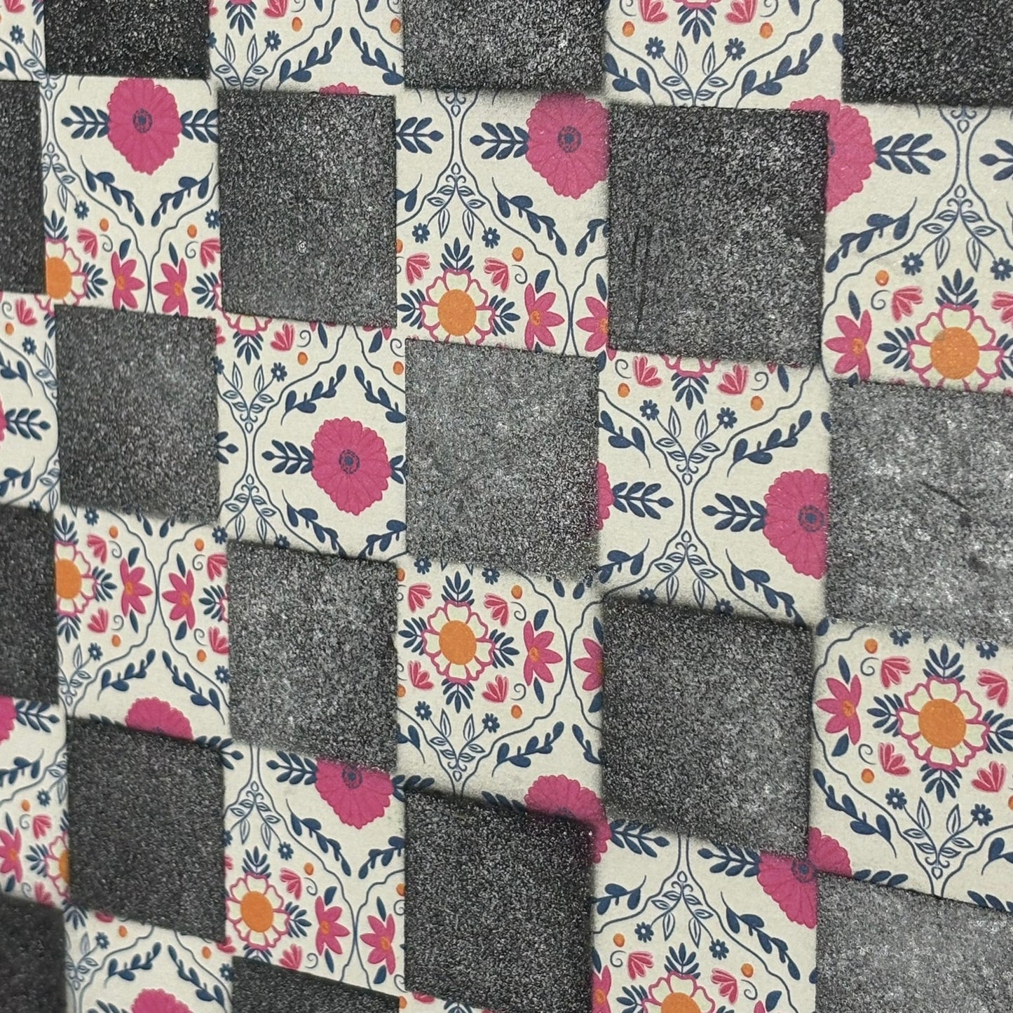 Vibrant Pattern - Scrapbook Chess Board