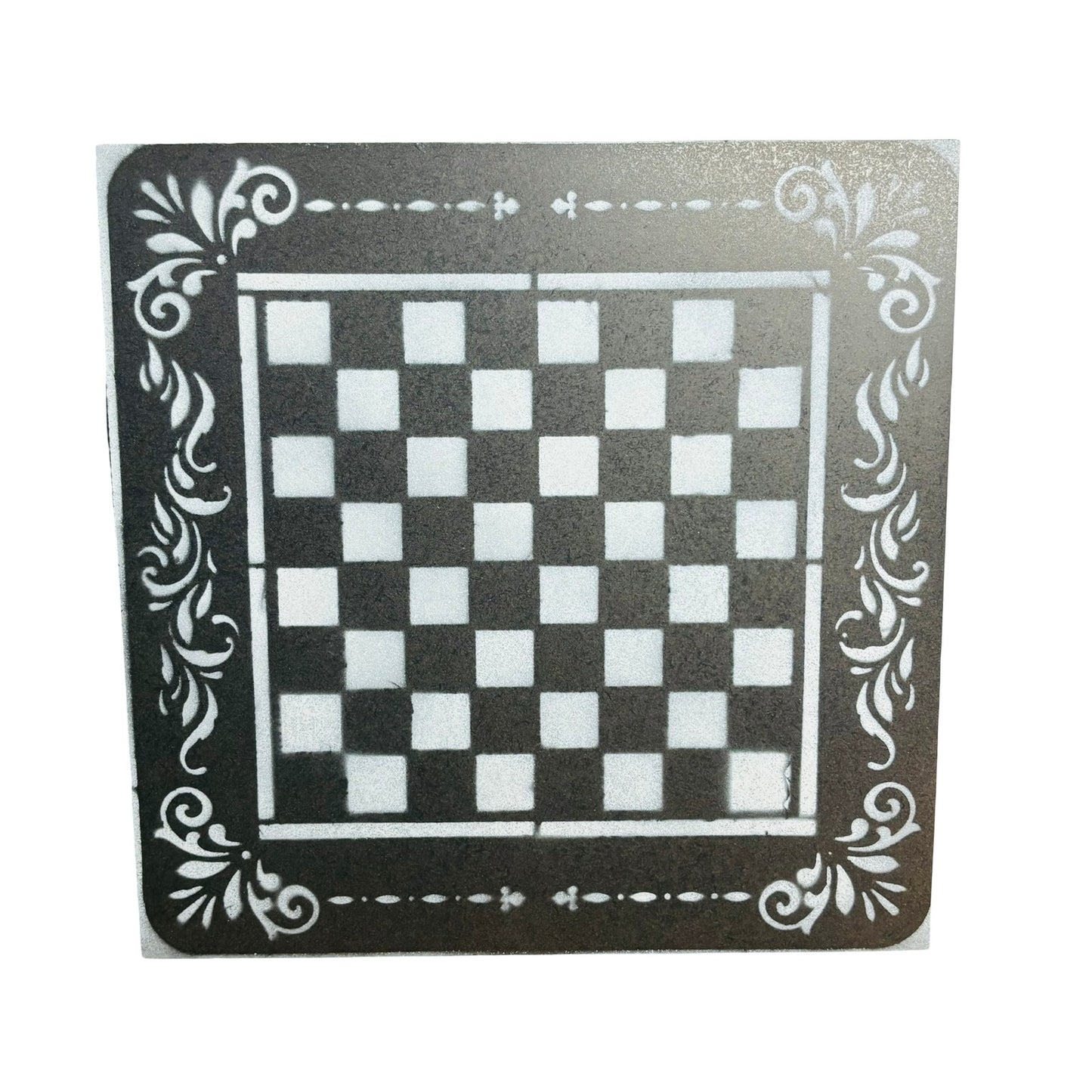 Simple Royal - Painted Chess Board