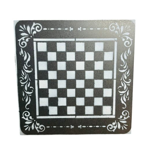 Simple Royal - Painted Chess Board