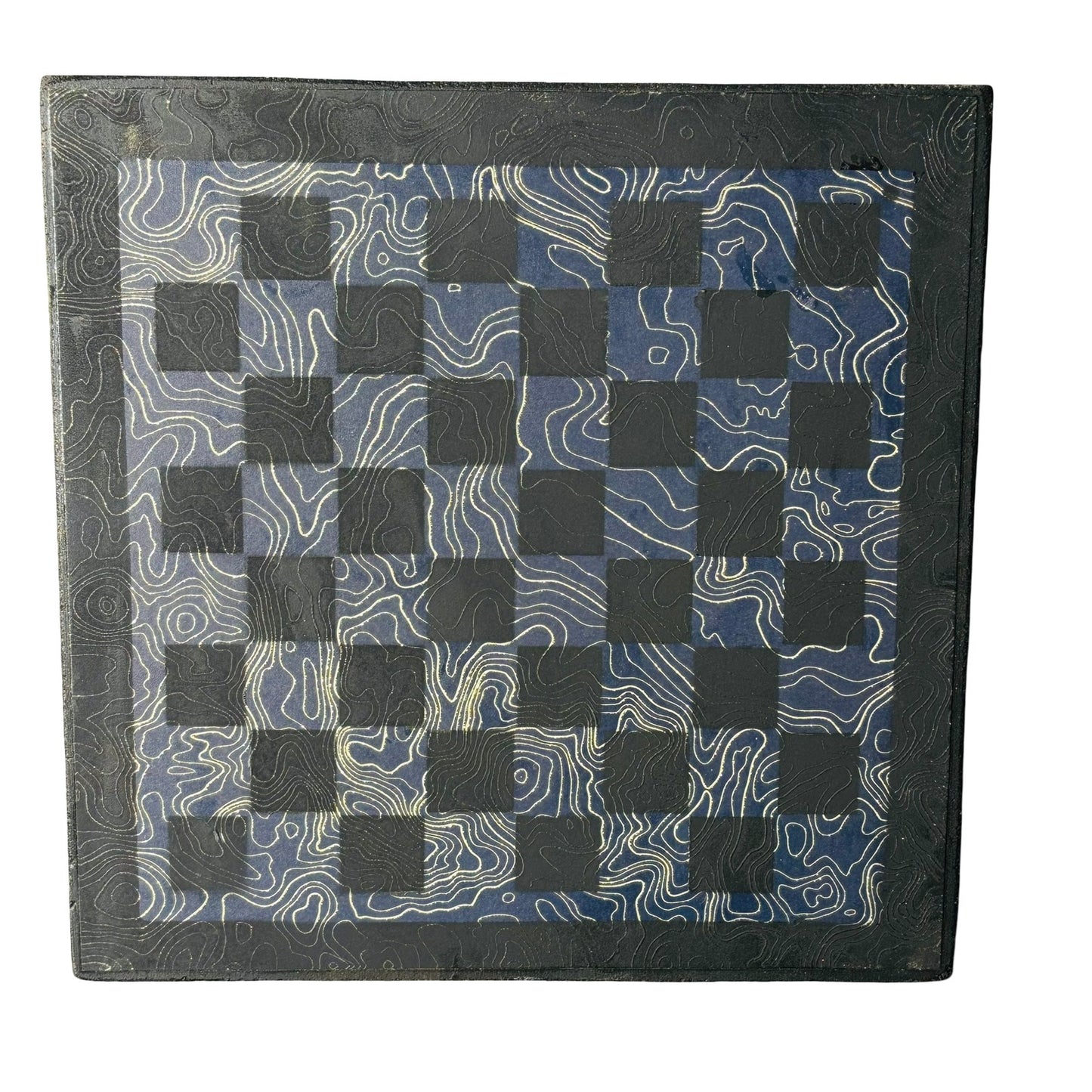 Stealth Black - Scrapbook Chess Board
