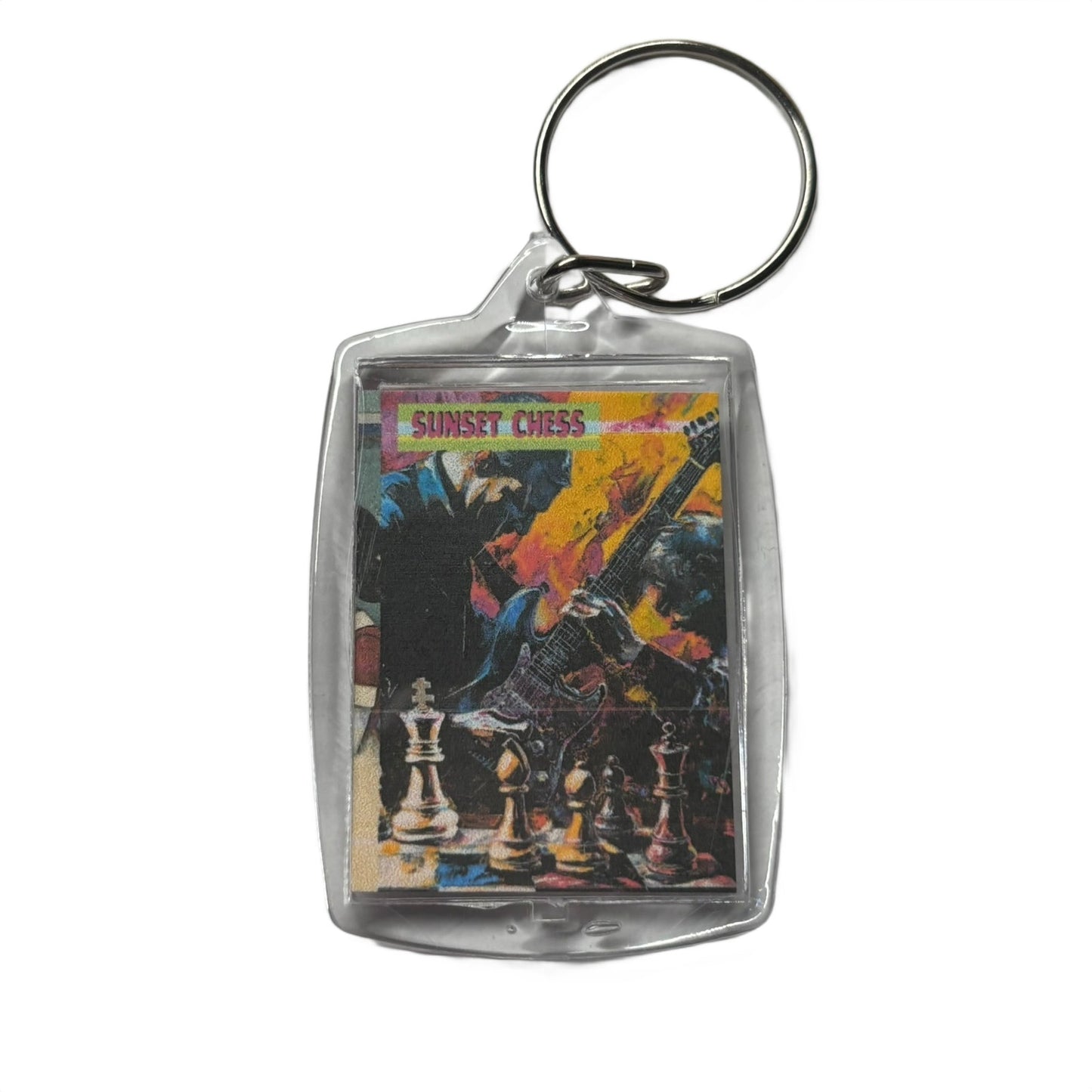 Rock n Roll - Chess  Photo Keychain