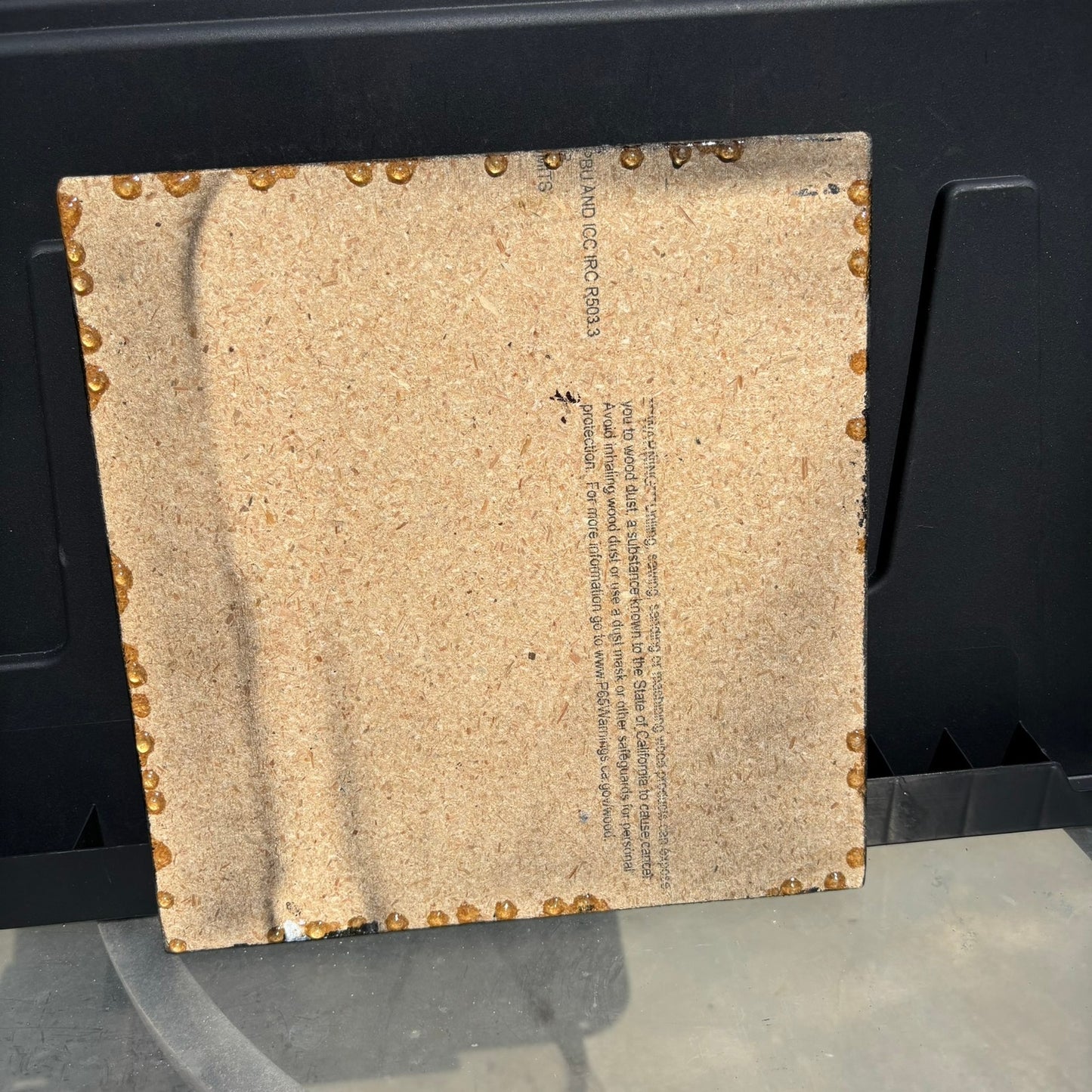 Vibrant Red - Resin Coated Chess Board