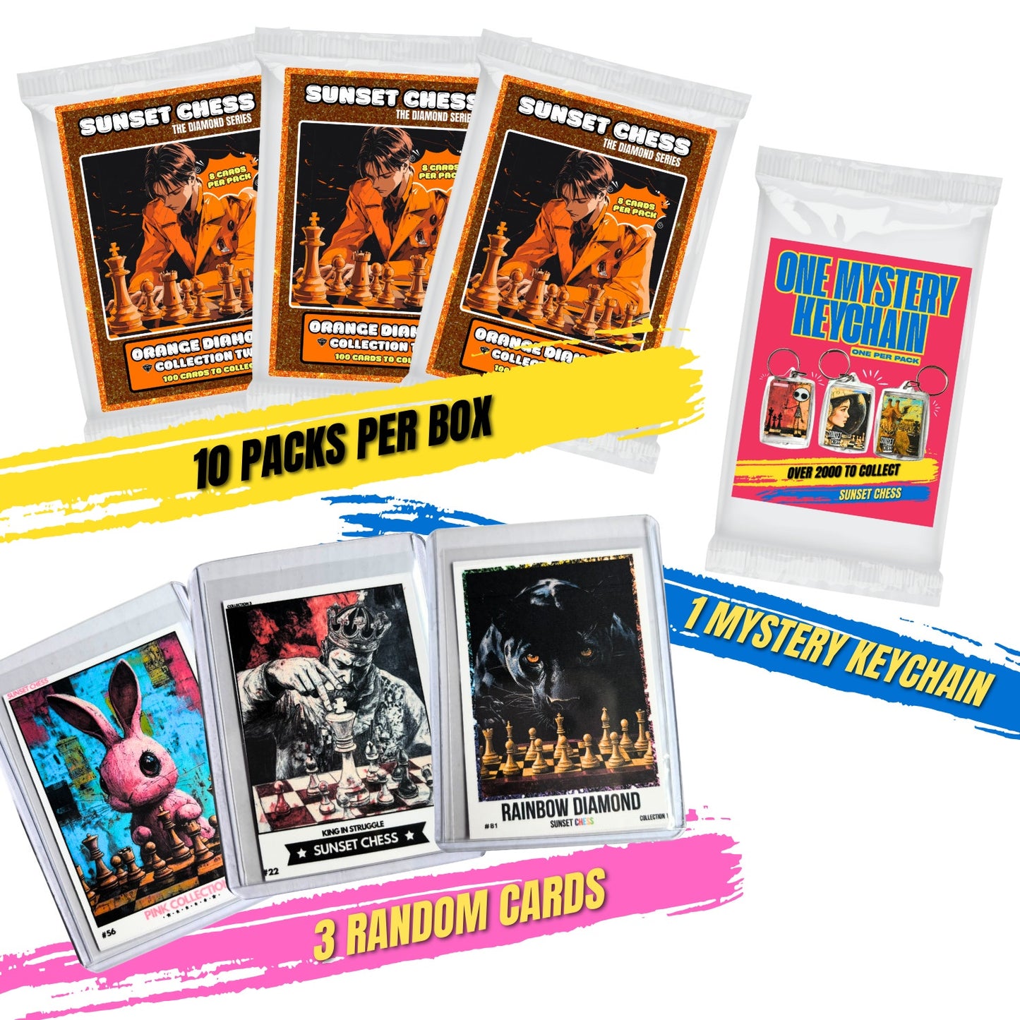 Orange Diamond Part 2 Trading Cards - Mini Box Collection