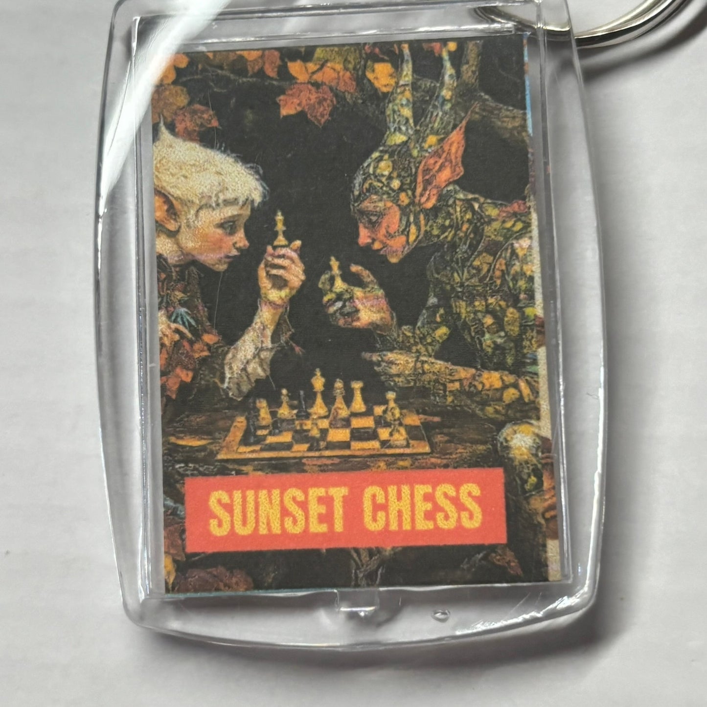 Fantasy Creatures - Chess  Photo Keychain