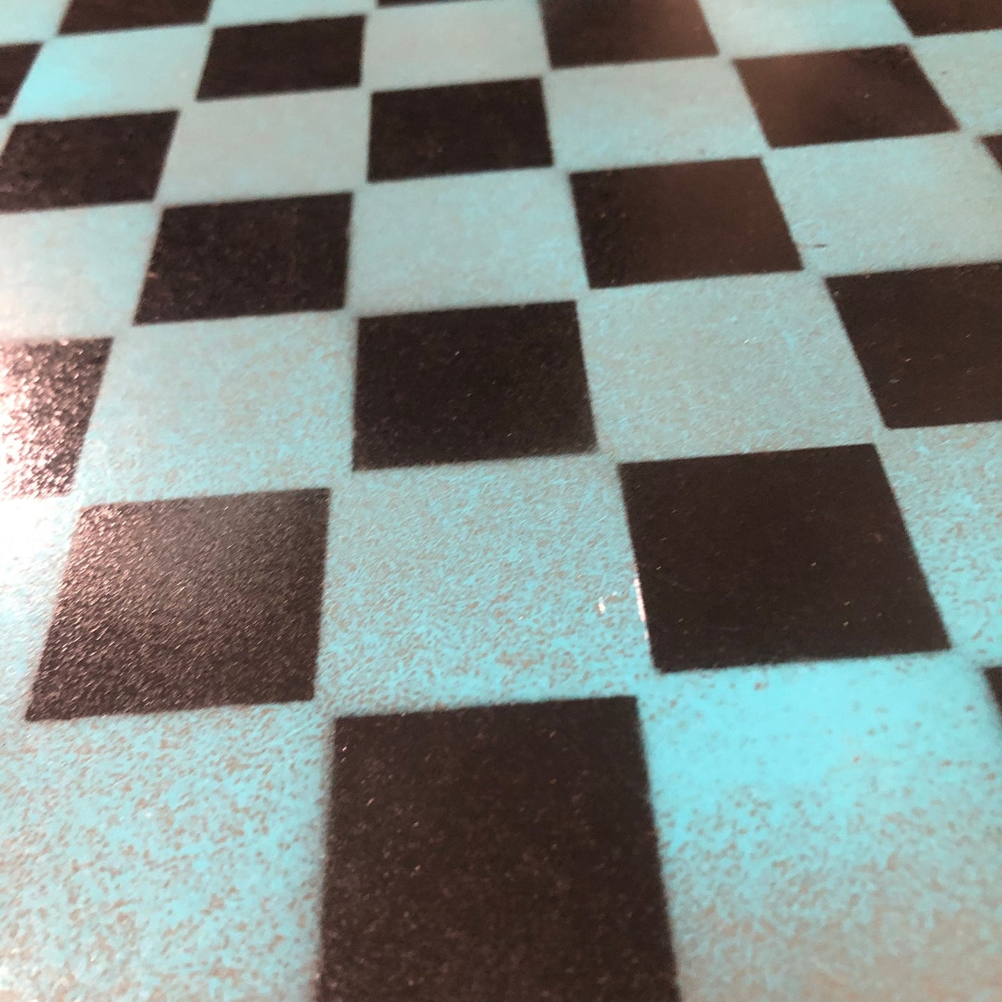 Cold Blue - Painted Chess Set