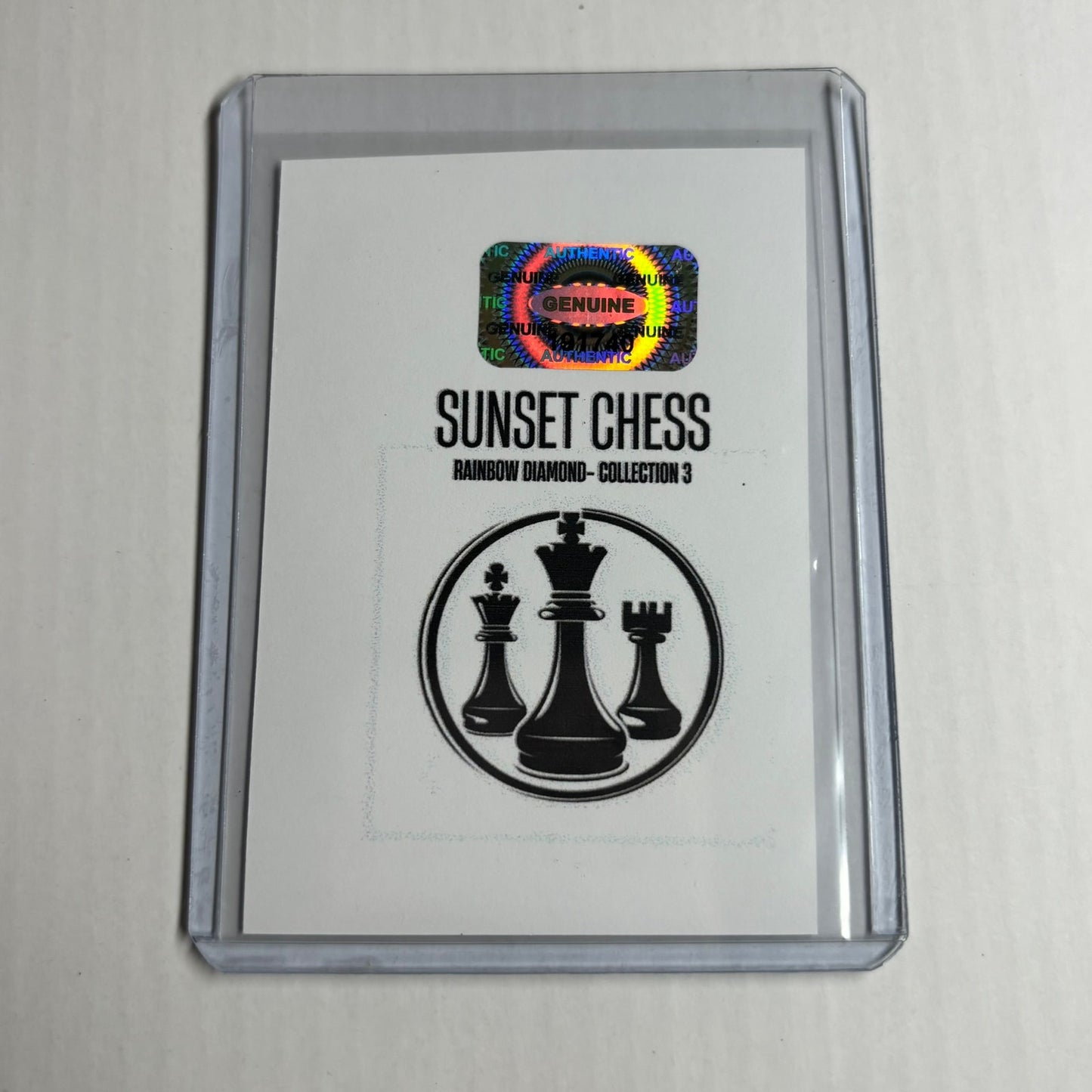 Rainbow Diamond Collection 3 Card #5 - Scrapbook Trading Card