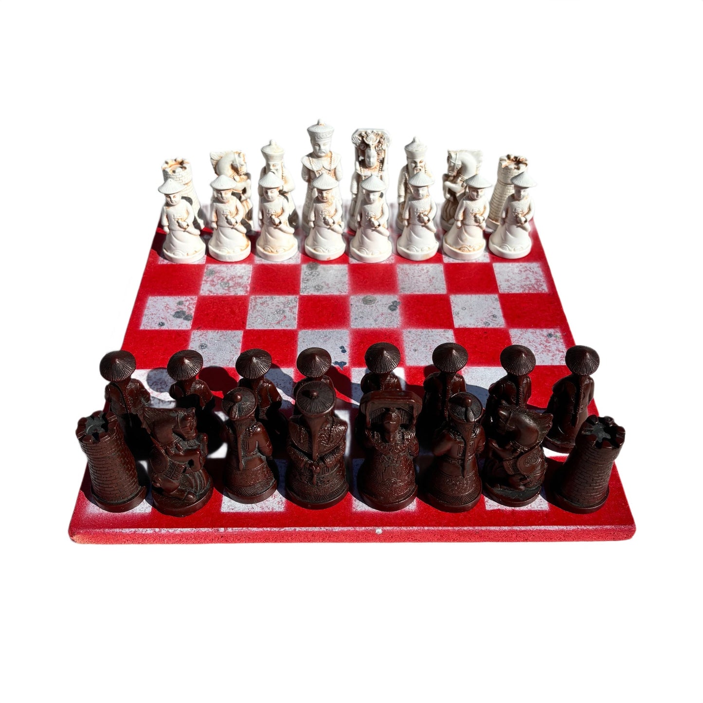 Candy Red - Chinese Edition Chess Set